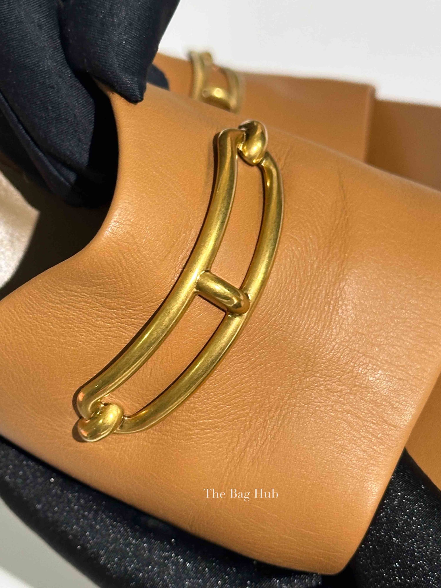 Hermes Beige Dore Leather Camilla Mules Size 39.5