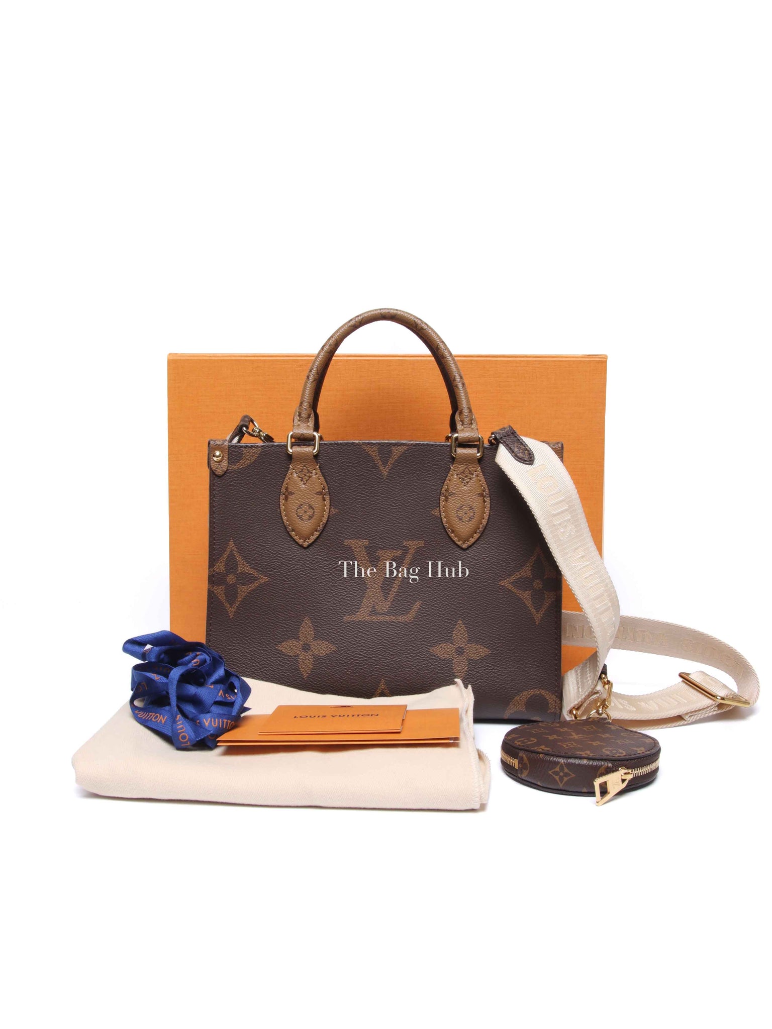 Louis Vuitton Brown Monogram Canvas OnTheGo PM Bag