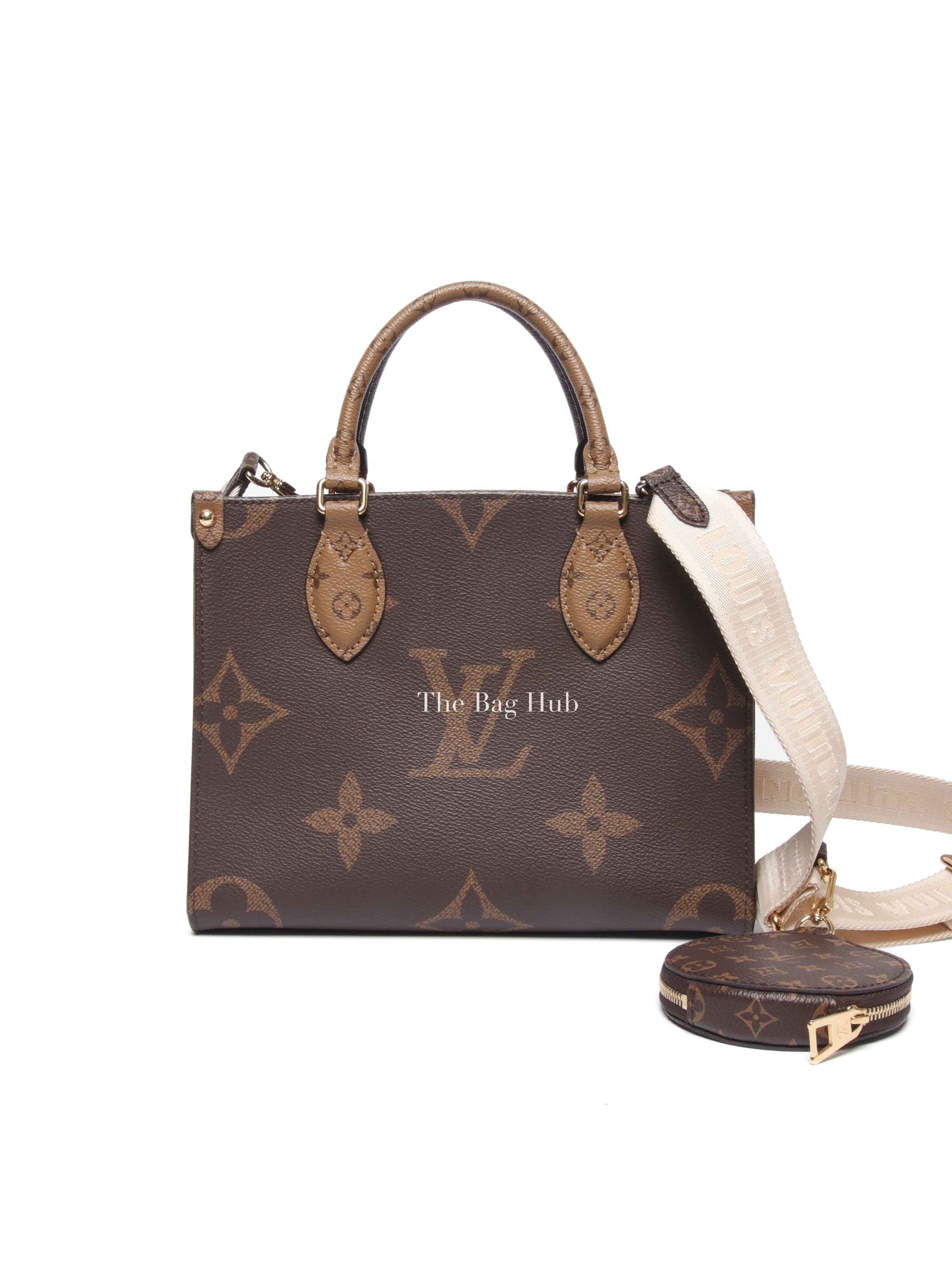 Louis Vuitton Brown Monogram Canvas OnTheGo PM Bag