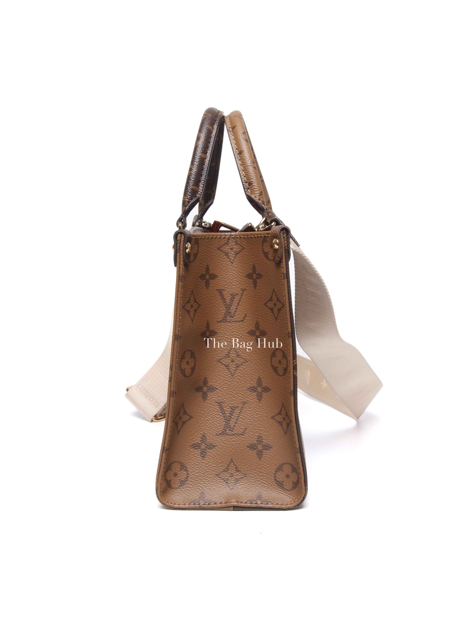 Louis Vuitton Brown Monogram Canvas OnTheGo PM Bag