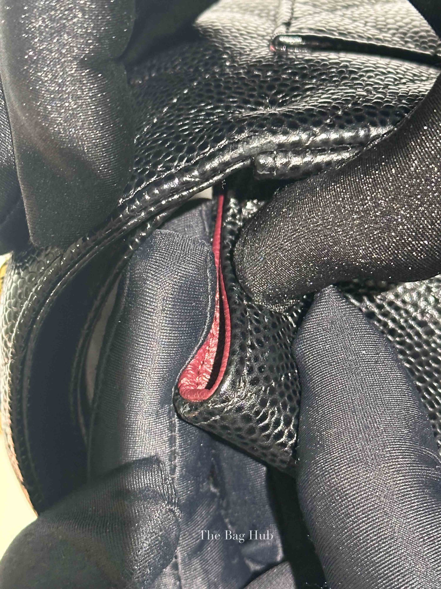 Chanel Black Quilted Caviar Jumbo Classic Double Flap Bag GHW