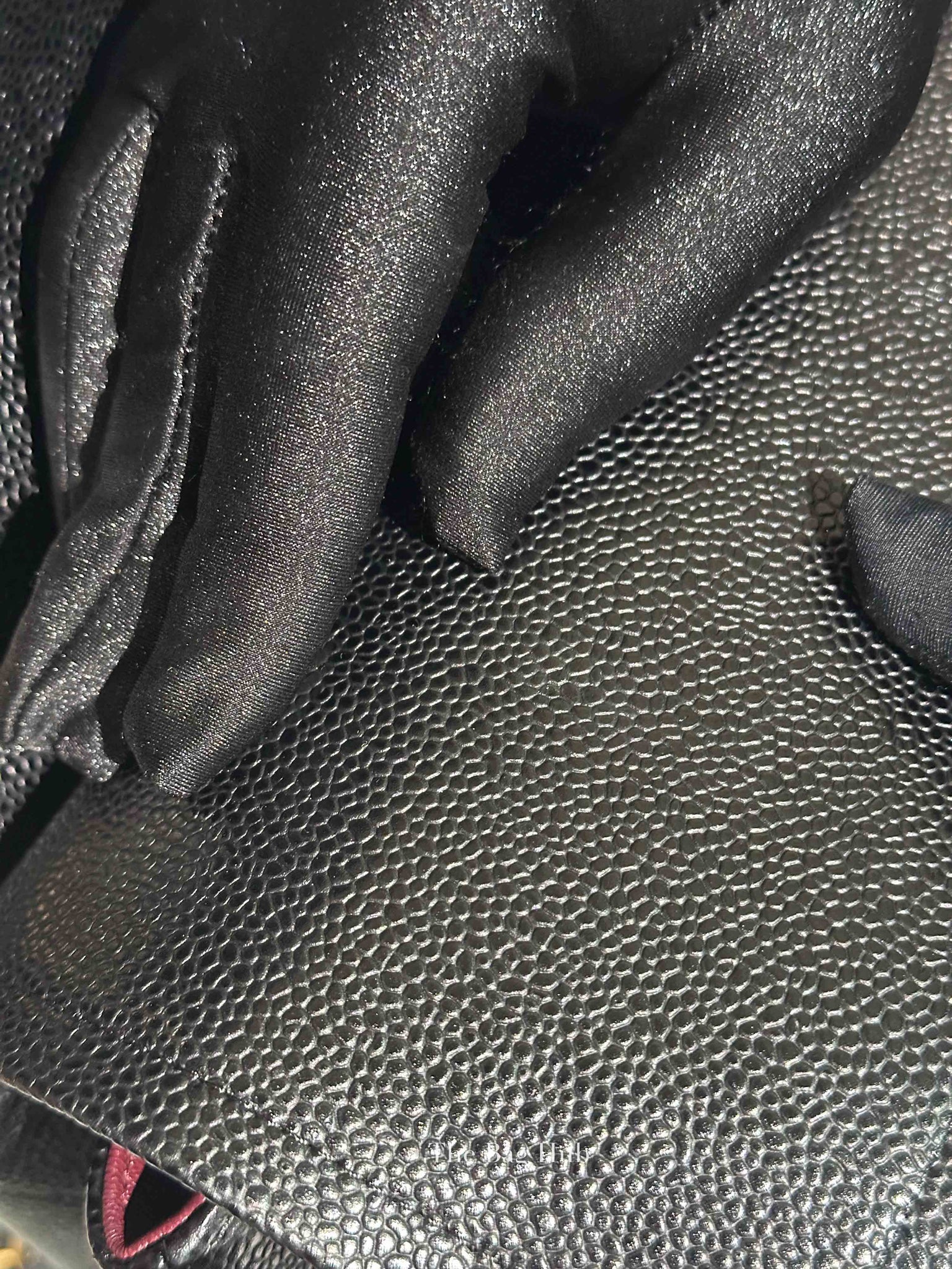 Chanel Black Quilted Caviar Jumbo Classic Double Flap Bag GHW