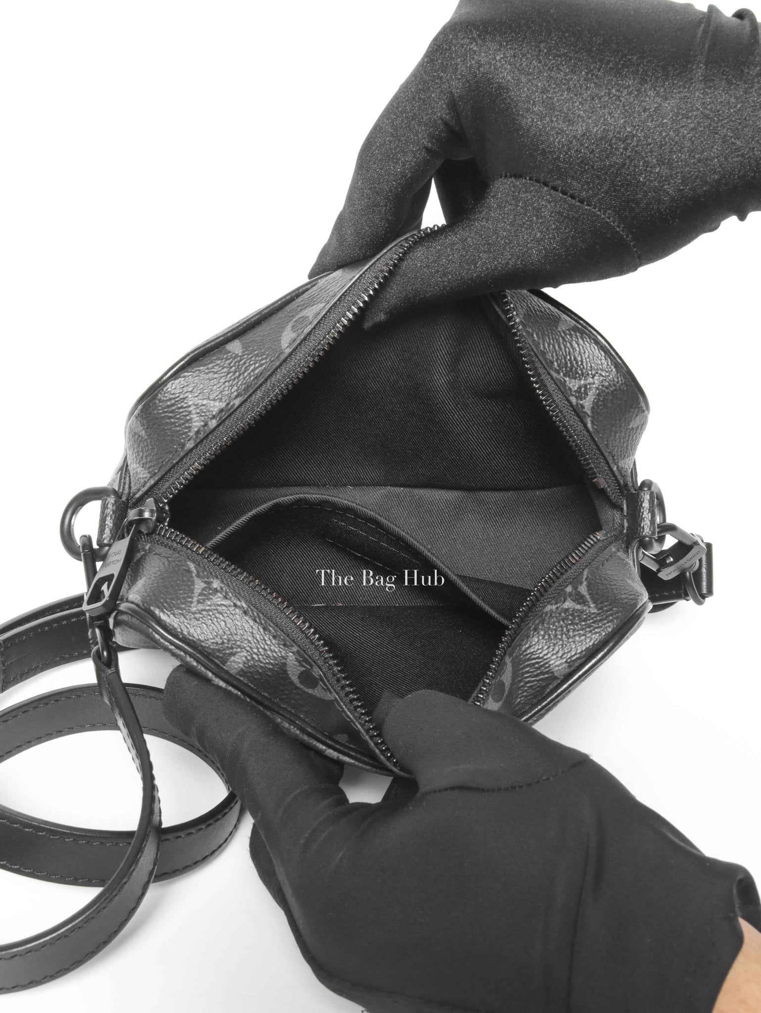 Louis Vuitton Eclipse Monogram Canvas Trocadero Wearable Wallet