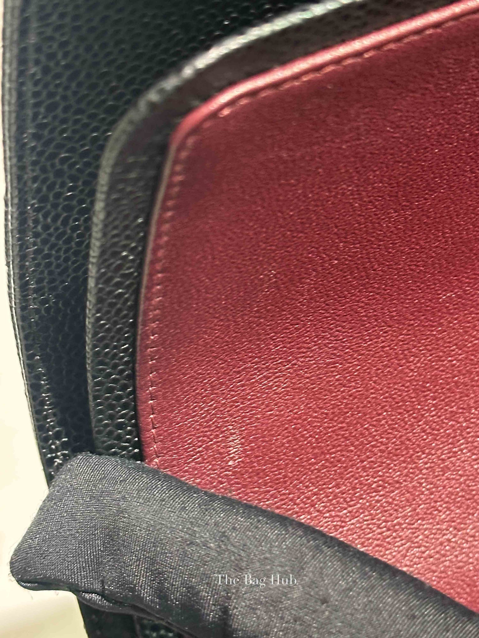 Chanel Black Quilted Caviar Jumbo Classic Double Flap Bag GHW