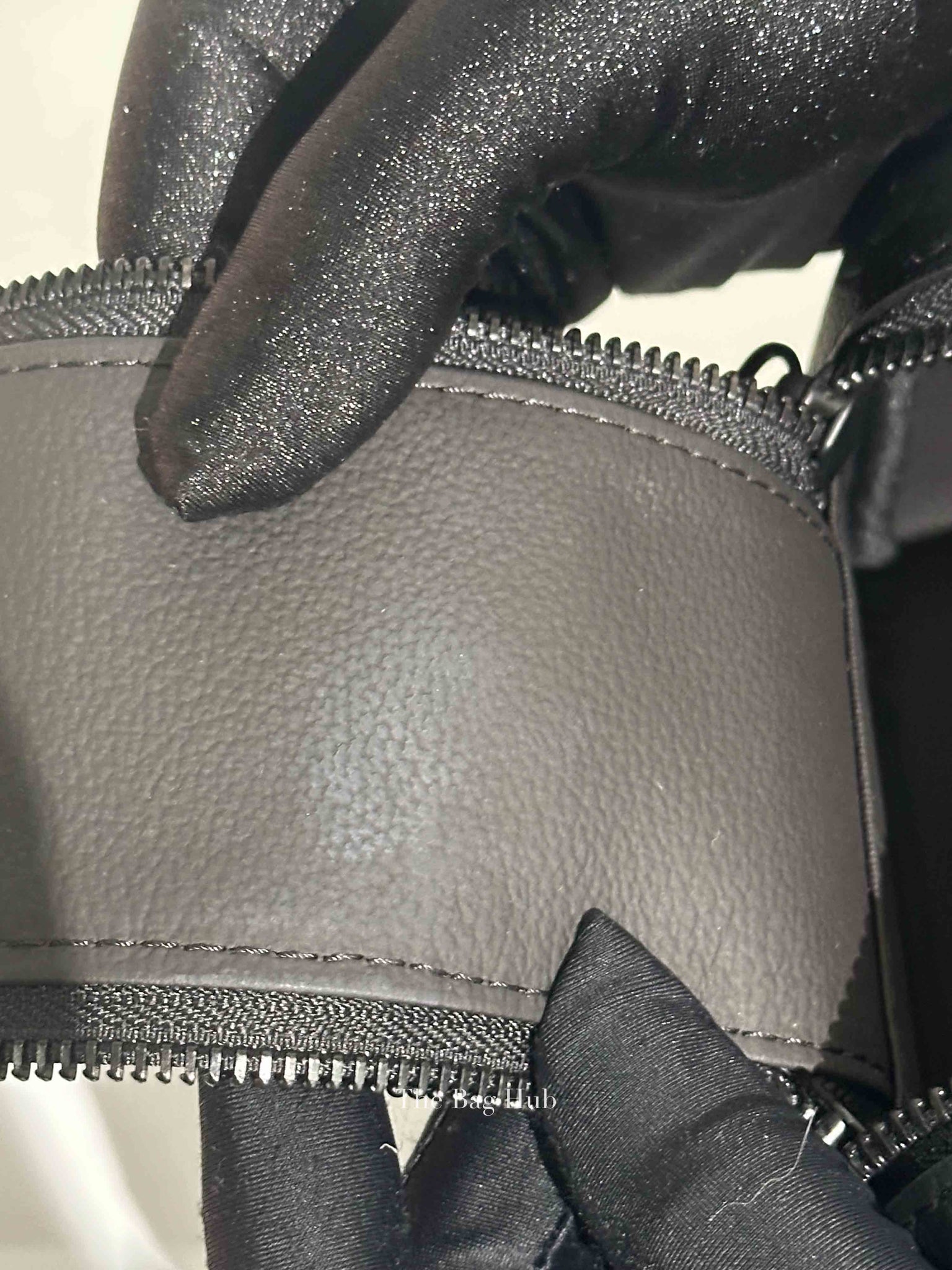 Louis Vuitton Ultra Black Monogram Shadow Leather Dopp Kitt Toiletry Bag