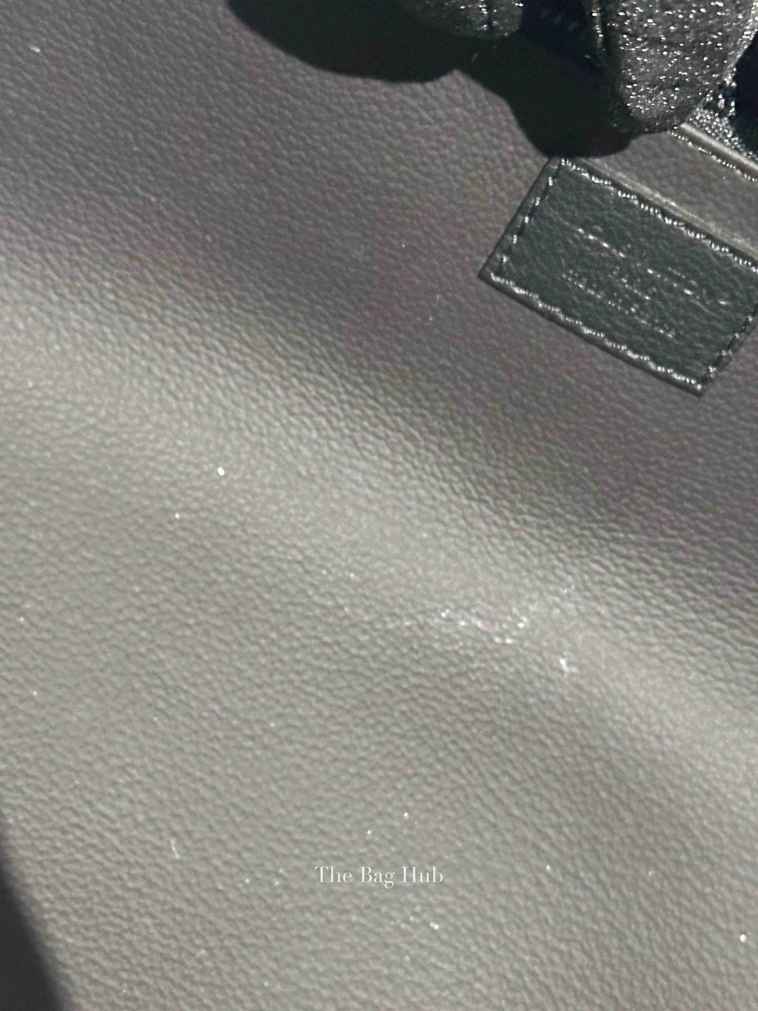 Louis Vuitton Ultra Black Monogram Shadow Leather Dopp Kitt Toiletry Bag