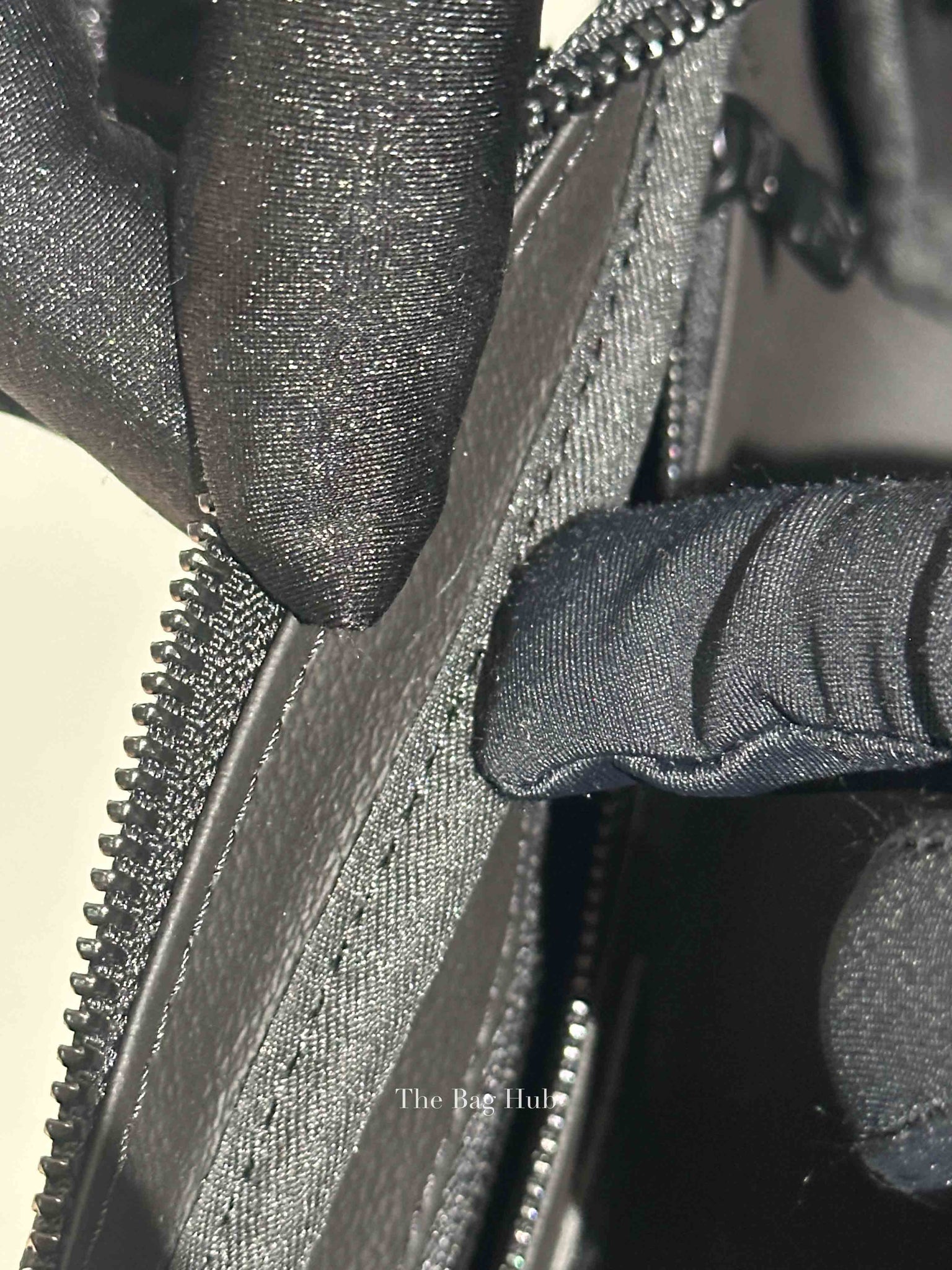 Louis Vuitton Ultra Black Monogram Shadow Leather Dopp Kitt Toiletry Bag