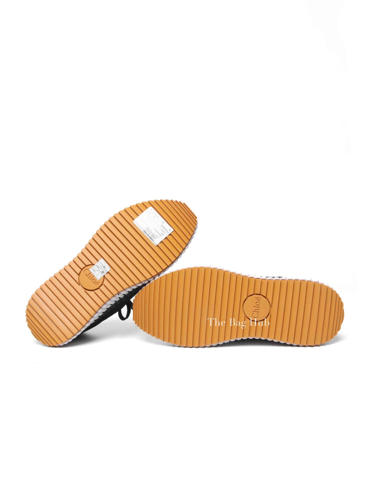 Chloe Black Mesh Nama Sneakers Size 40