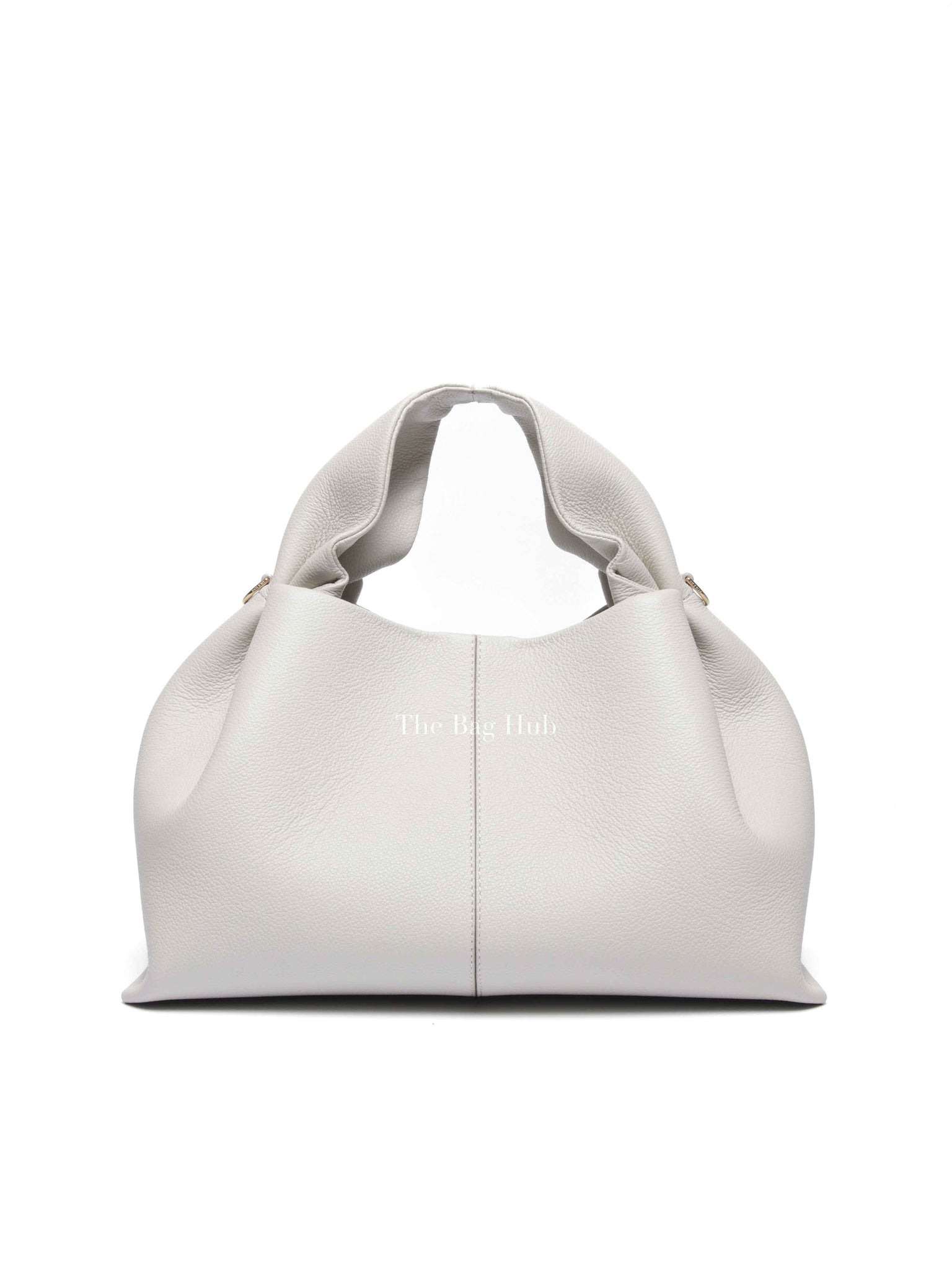 Polene Chalk Textured Calfskin Numero Neuf Bag