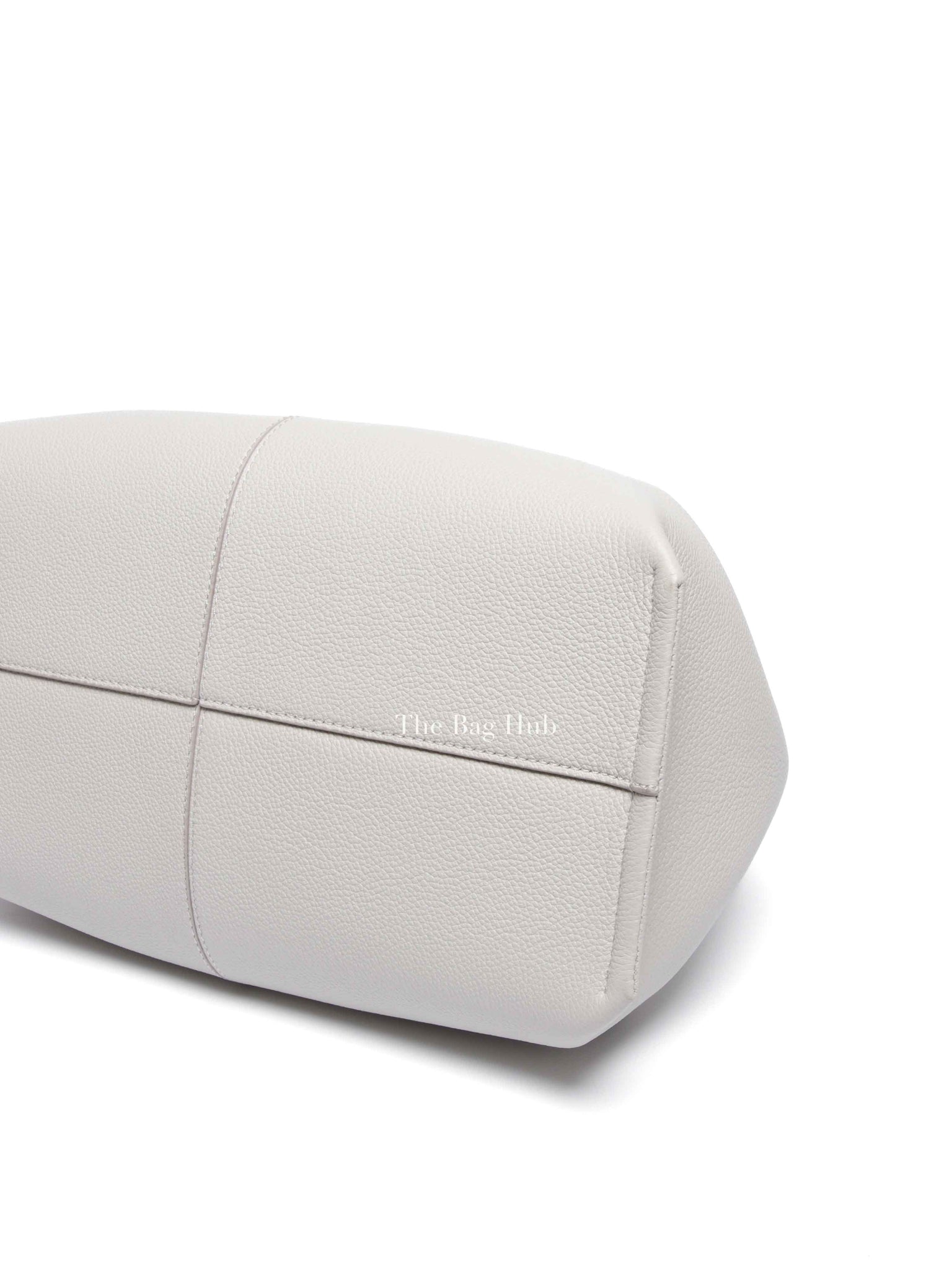 Polene Chalk Textured Calfskin Numero Neuf Bag