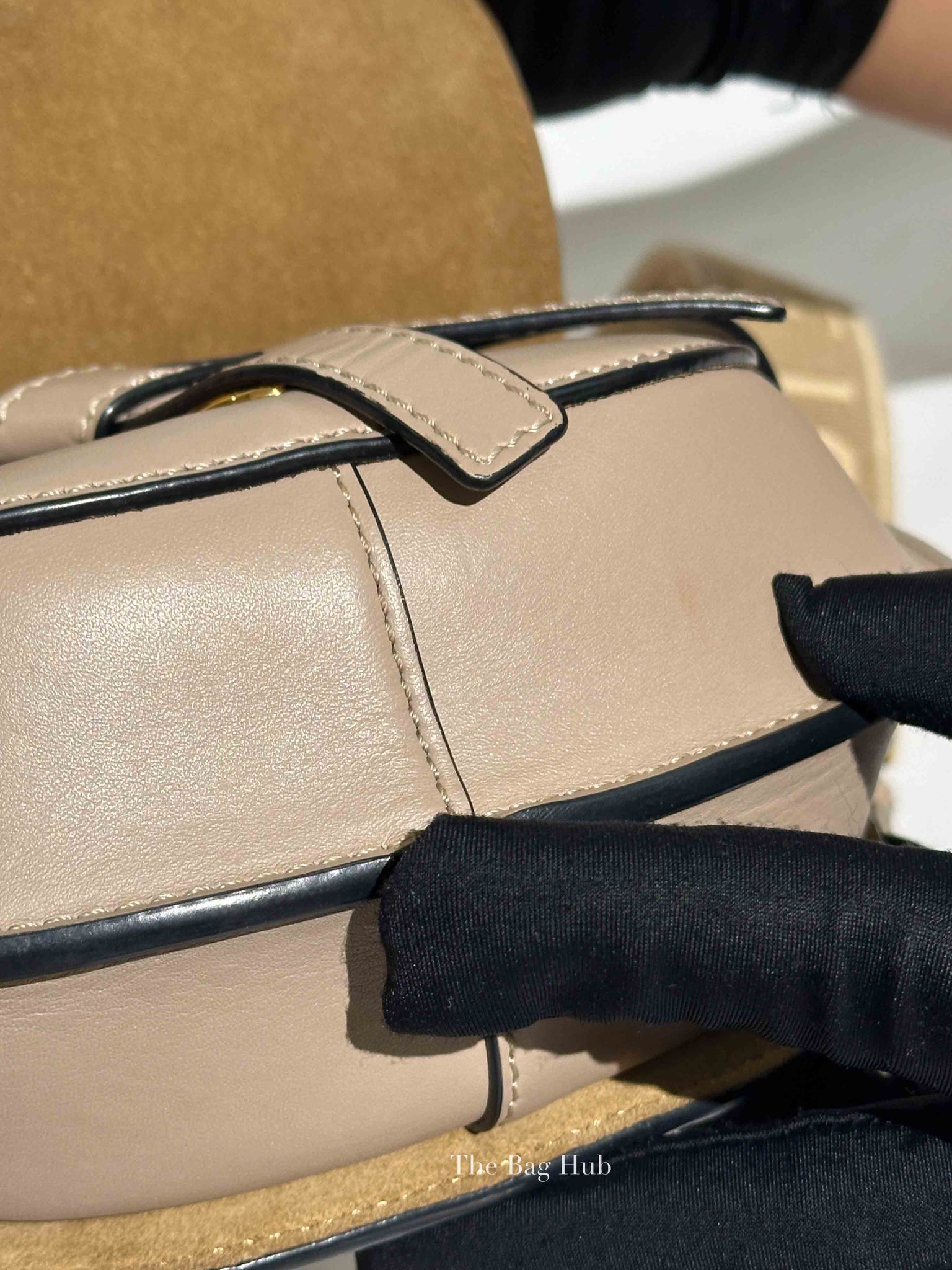 Loewe Sand Leather Mini Gate Dual Bag