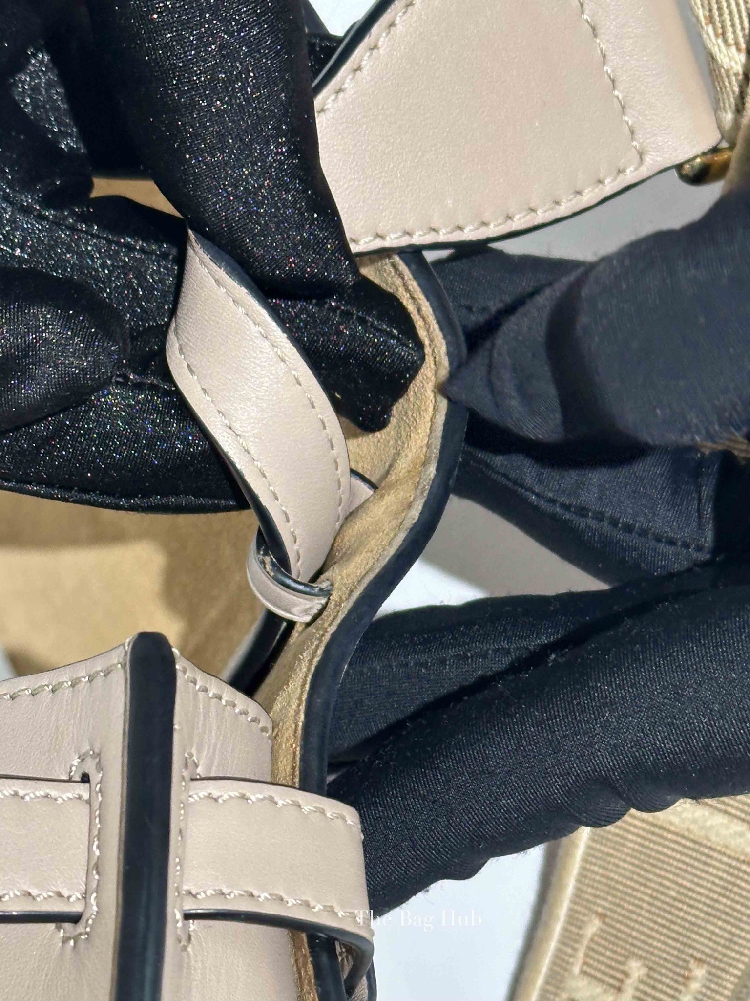 Loewe Sand Leather Mini Gate Dual Bag