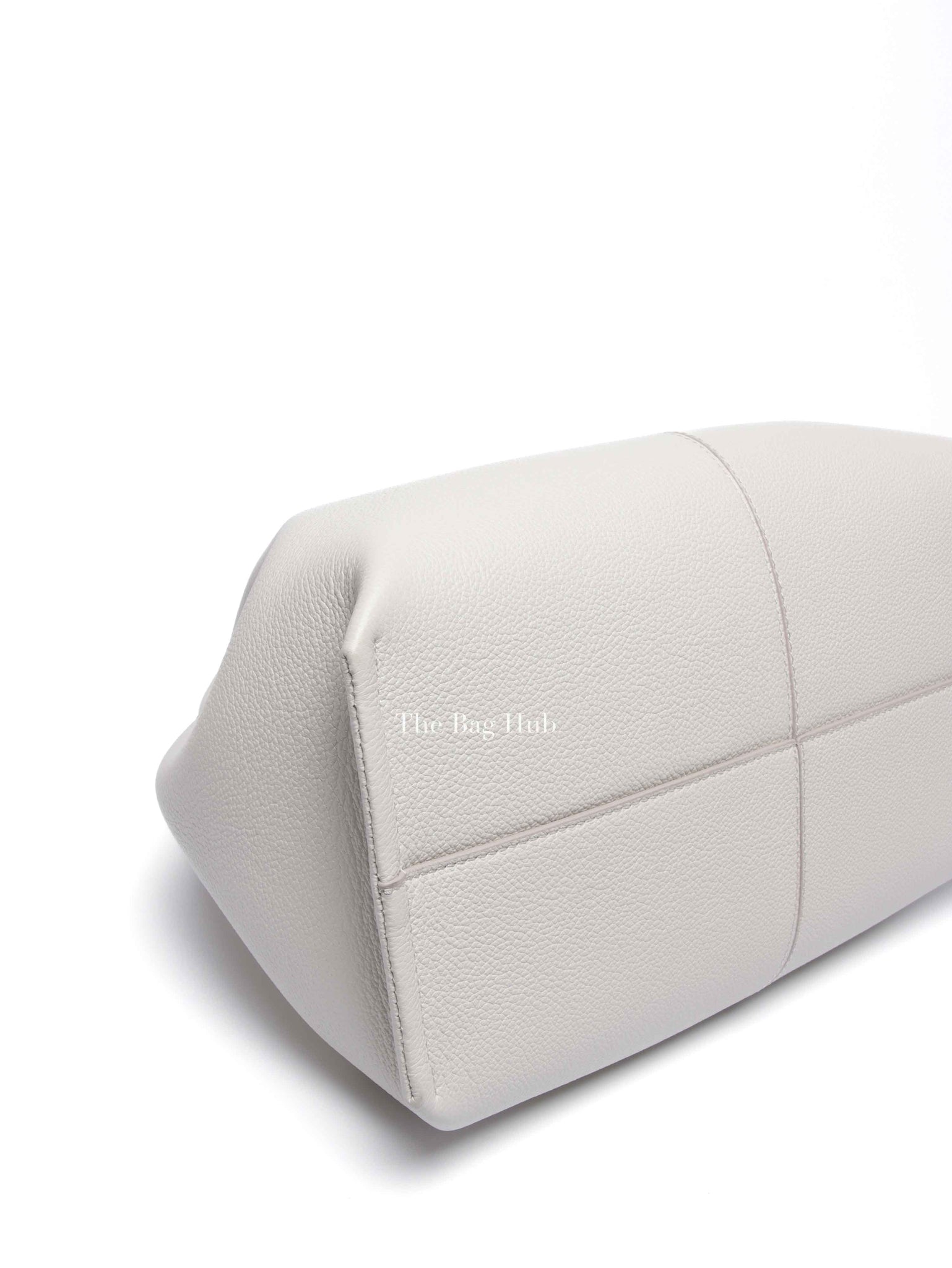 Polene Chalk Textured Calfskin Numero Neuf Bag