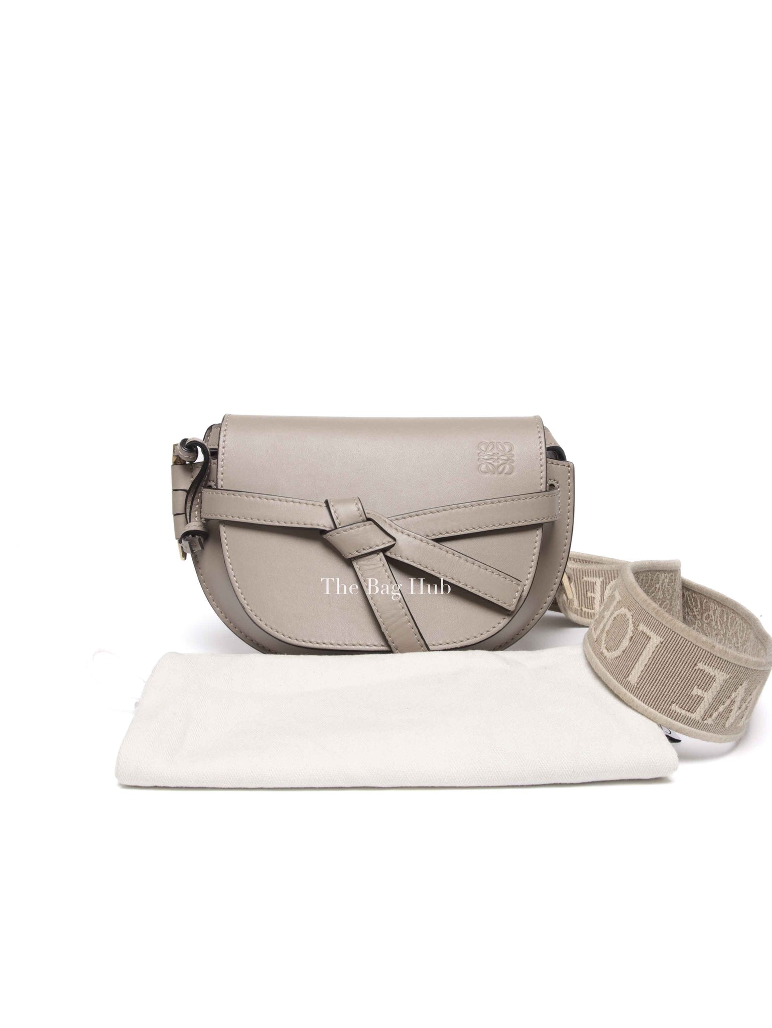 Loewe Sand Leather Mini Gate Dual Bag