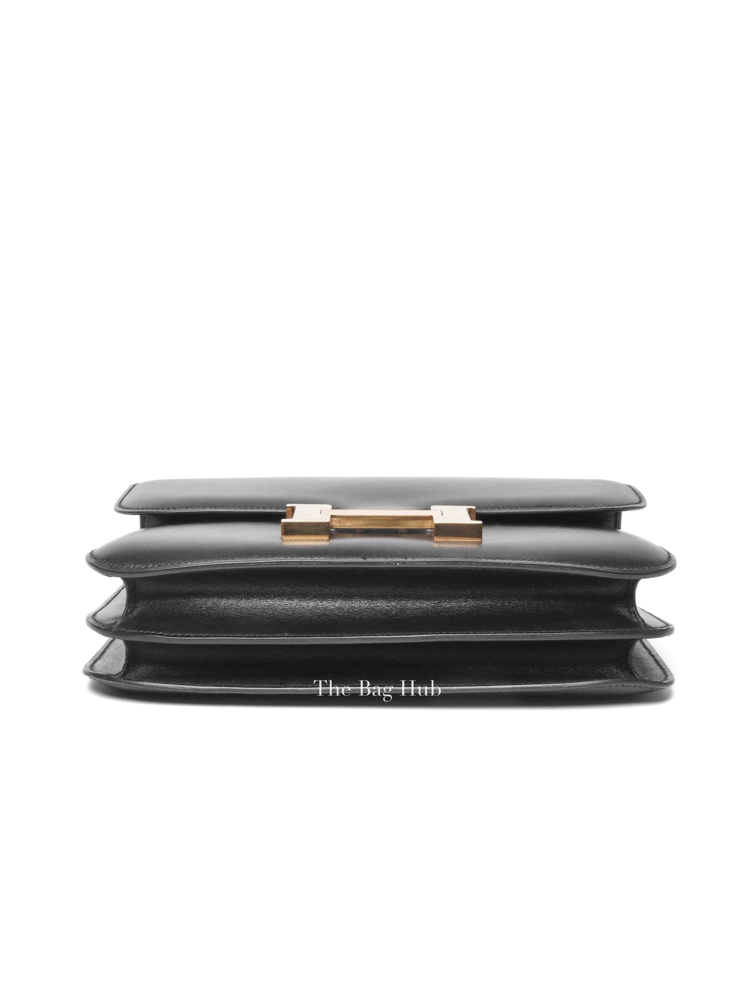 Hermes Black Box Calf Constance 24 Bag GHW