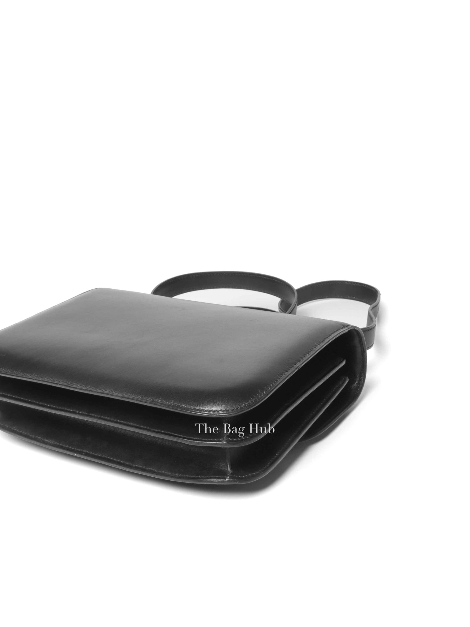 Hermes Black Box Calf Constance 24 Bag GHW