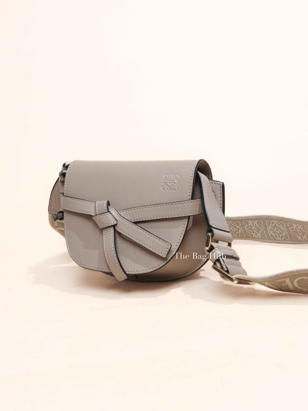 Loewe Sand Leather Mini Gate Dual Bag