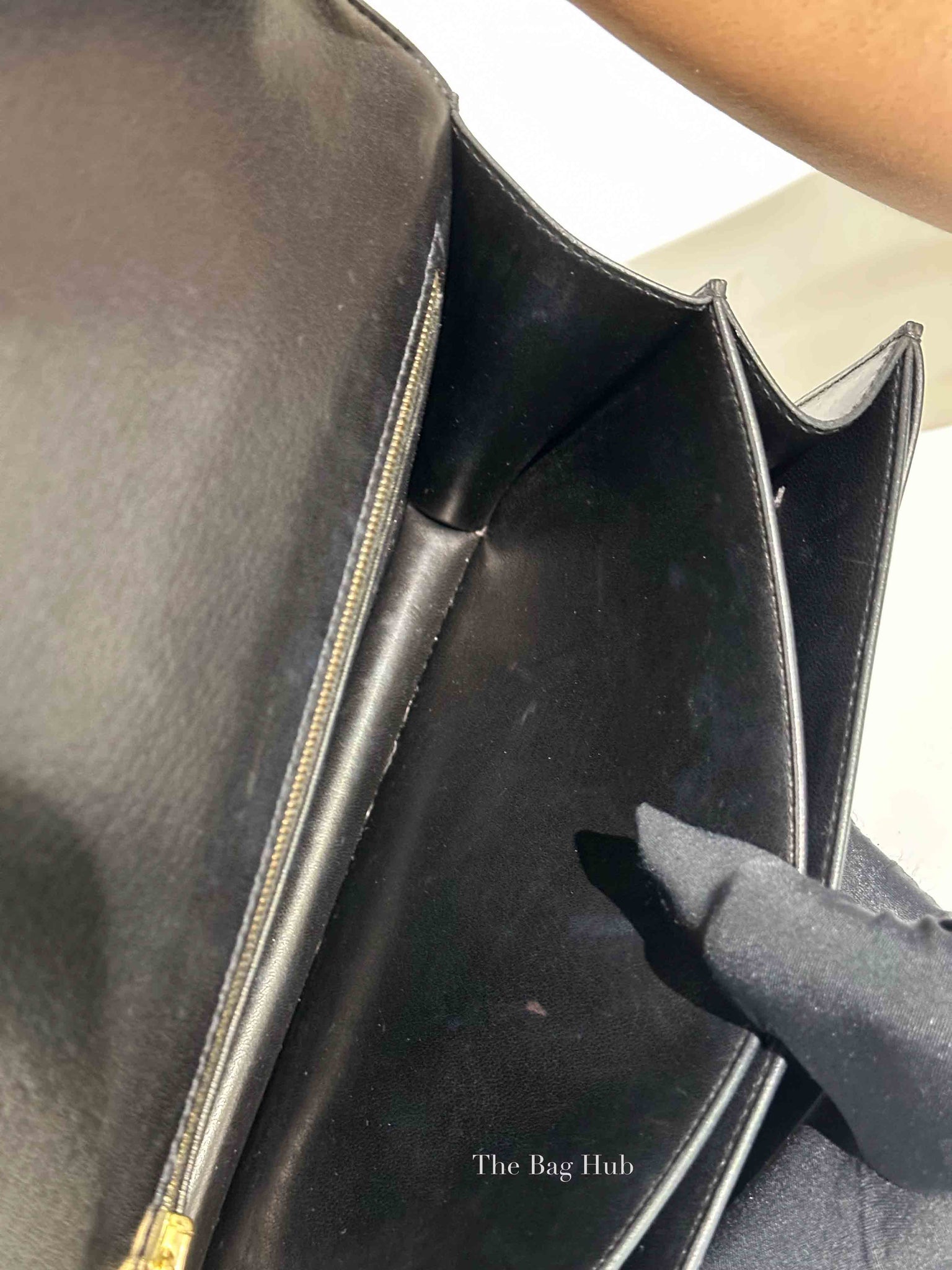 Hermes Black Box Calf Constance 24 Bag GHW