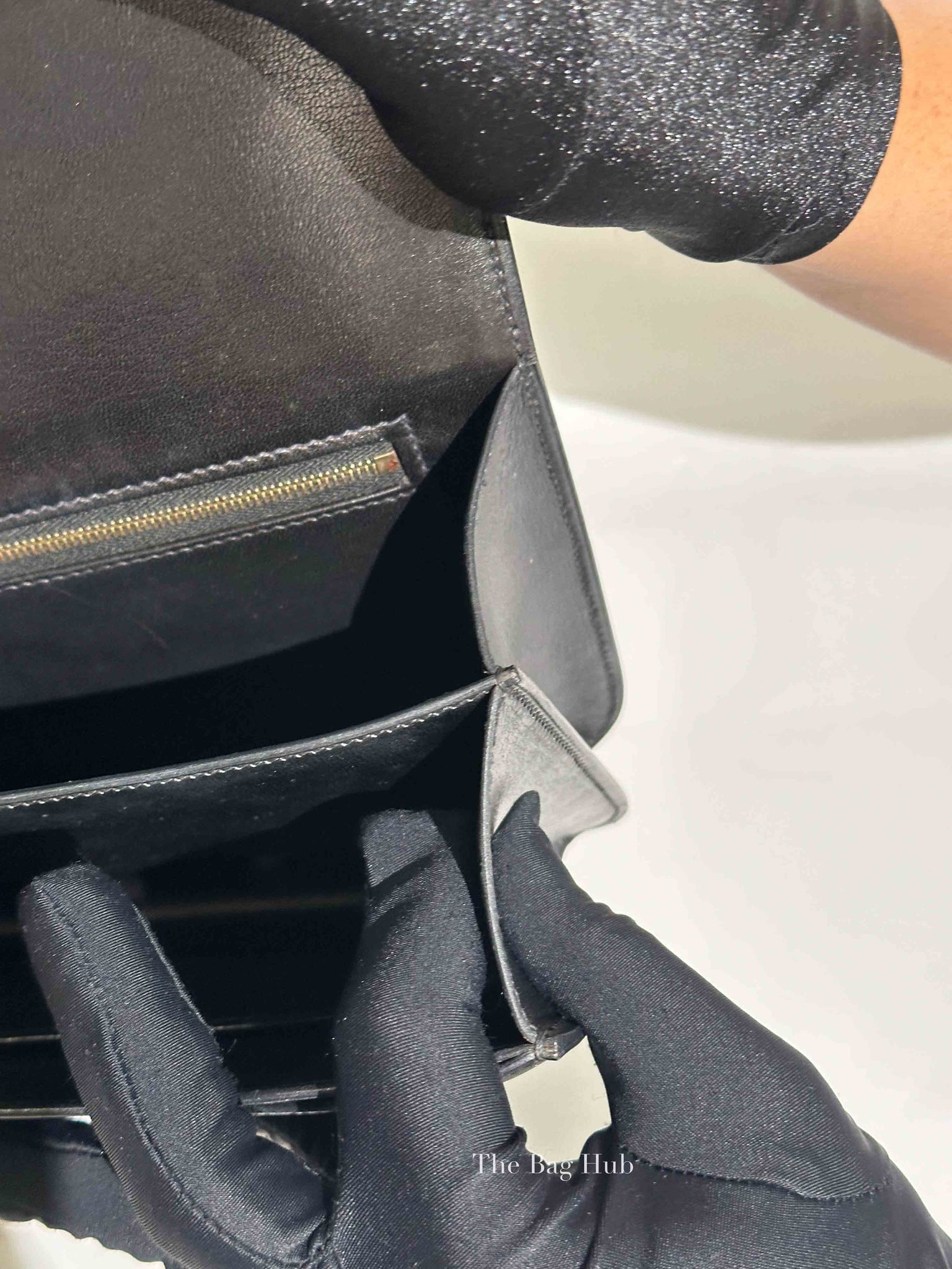 Hermes Black Box Calf Constance 24 Bag GHW