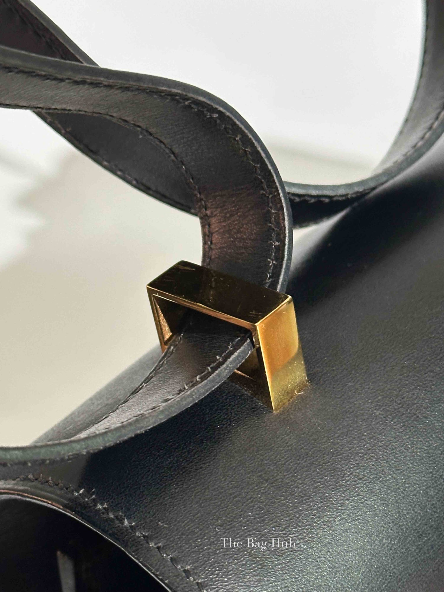 Hermes Black Box Calf Constance 24 Bag GHW