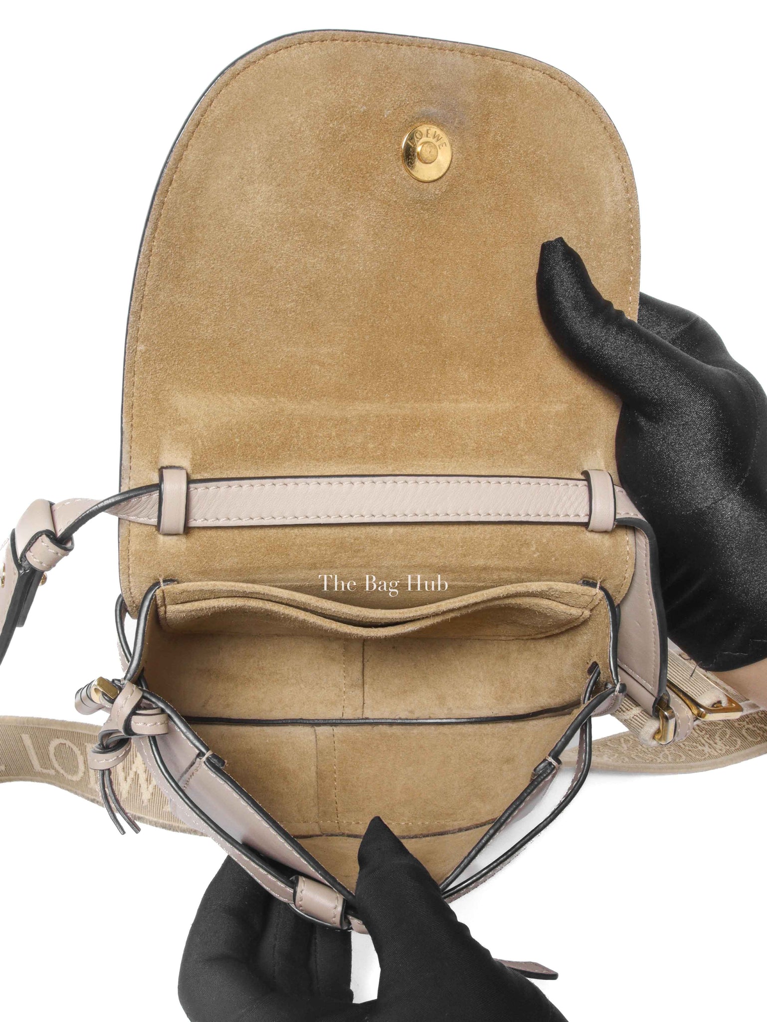 Loewe Sand Leather Mini Gate Dual Bag