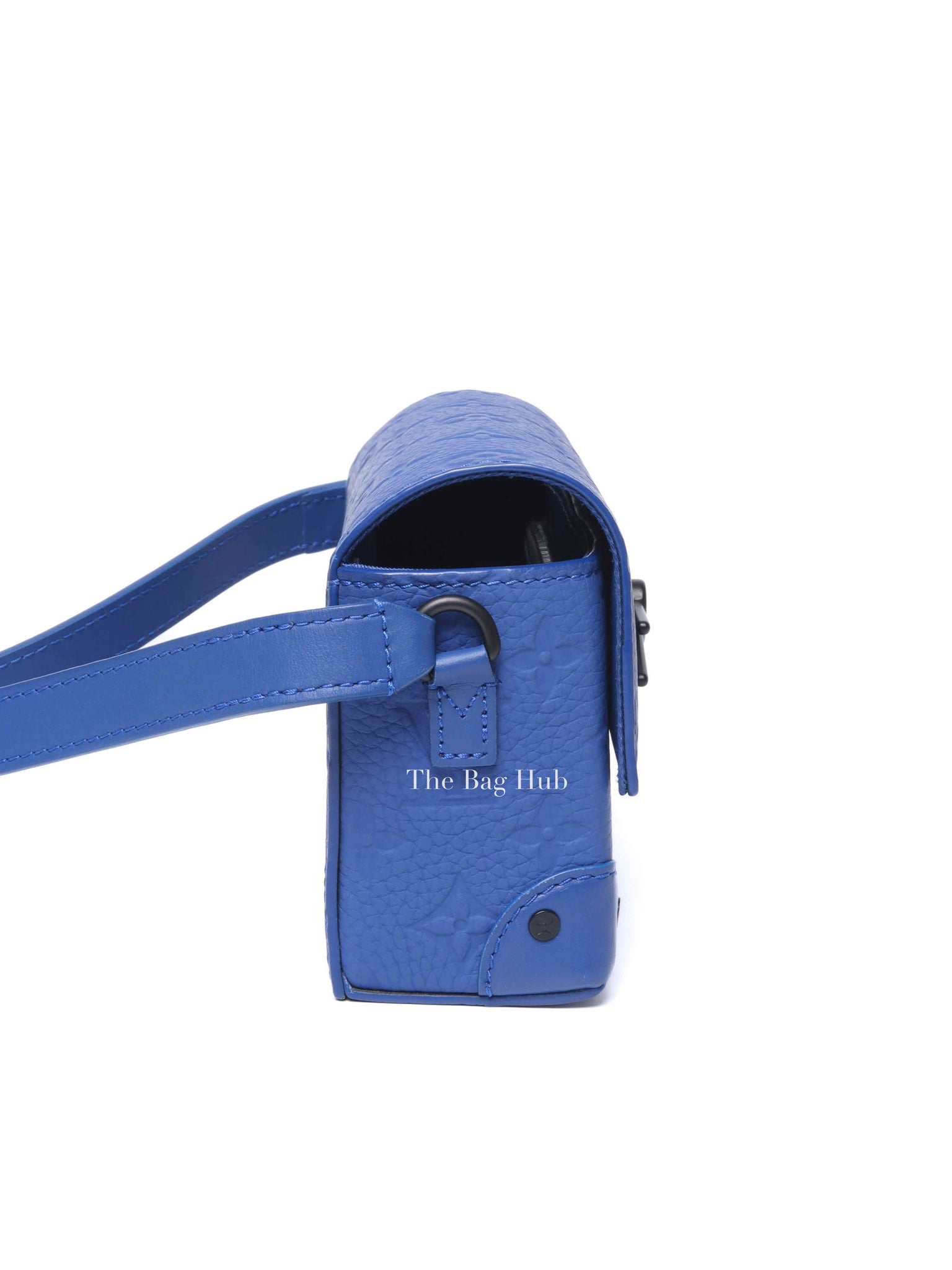 Louis Vuitton Sapphire Taurillon Monogram Steamer Wearable Wallet