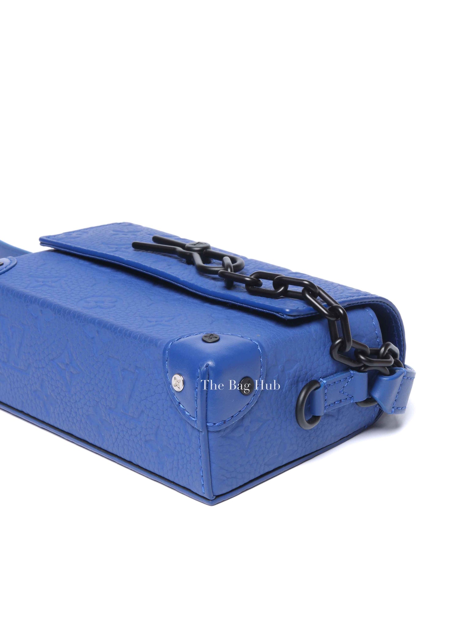 Louis Vuitton Sapphire Taurillon Monogram Steamer Wearable Wallet