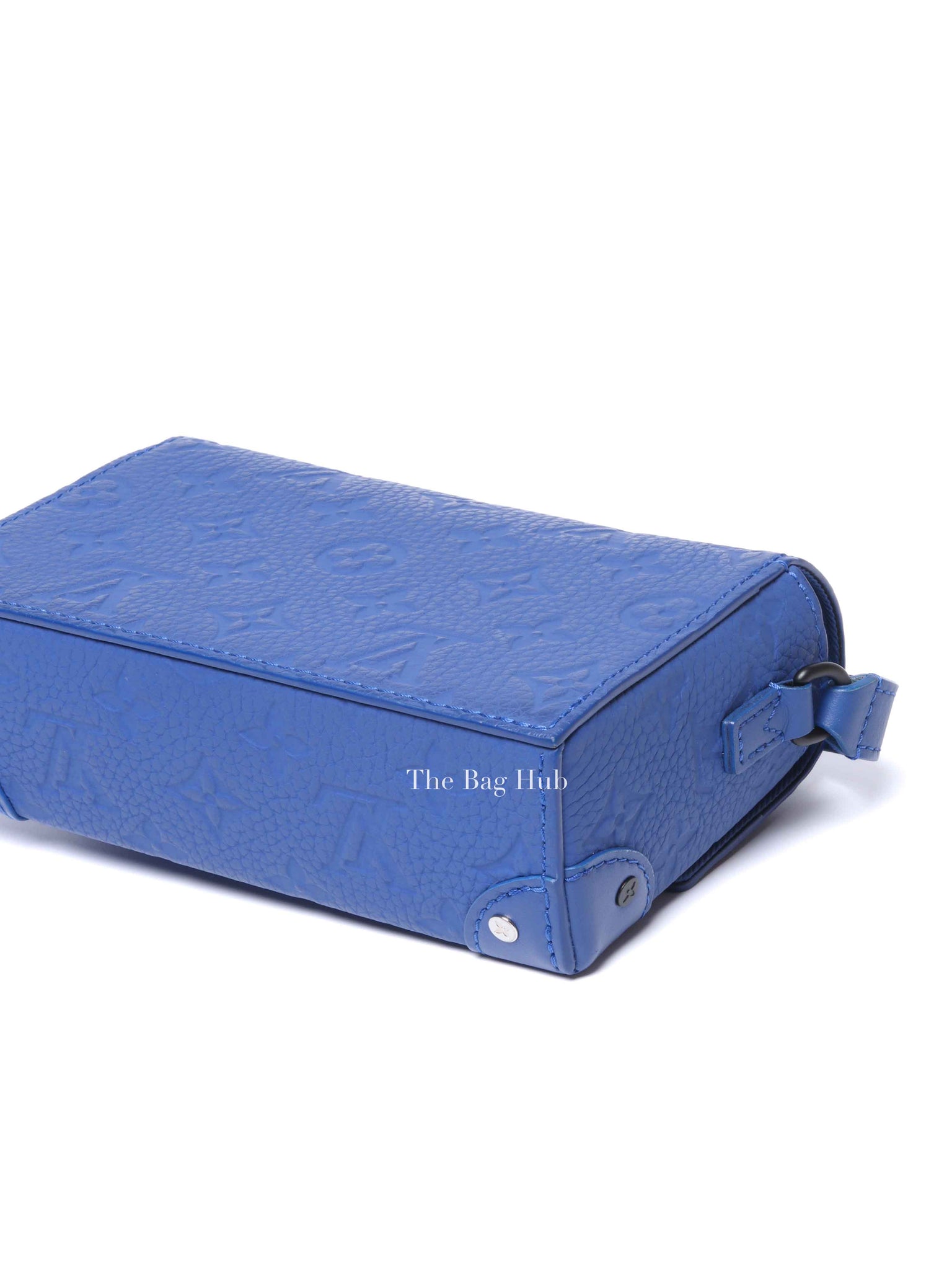 Louis Vuitton Sapphire Taurillon Monogram Steamer Wearable Wallet