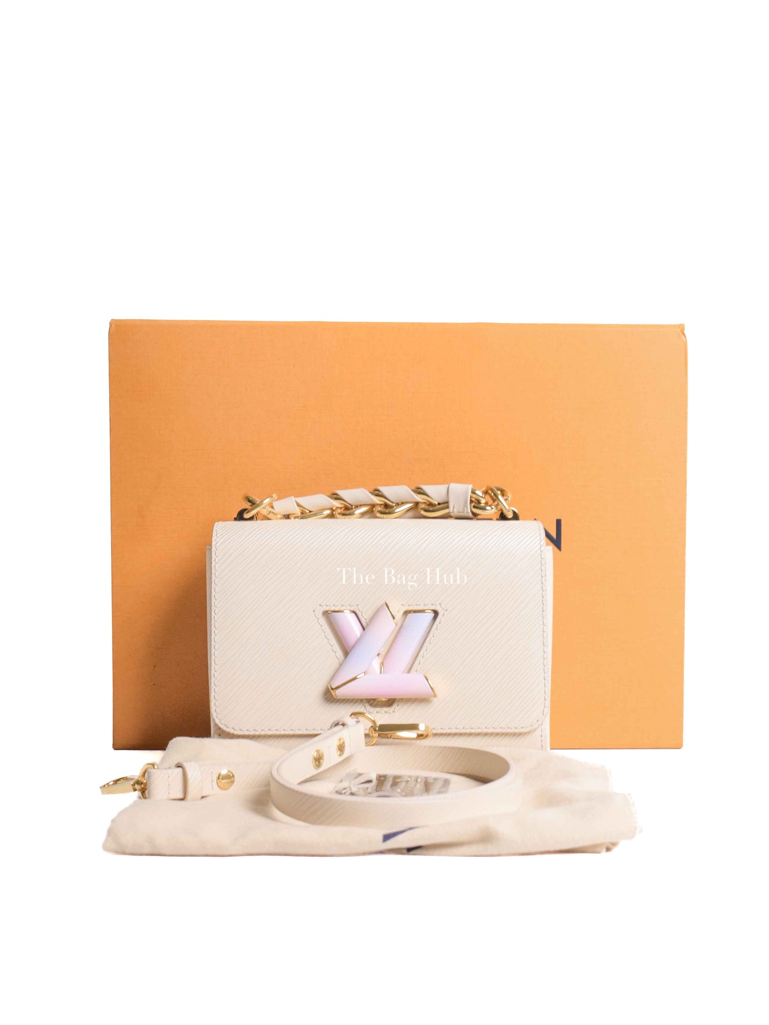 Louis Vuitton Quartz Epi PM Twist Braided Chain Shoulder Bag