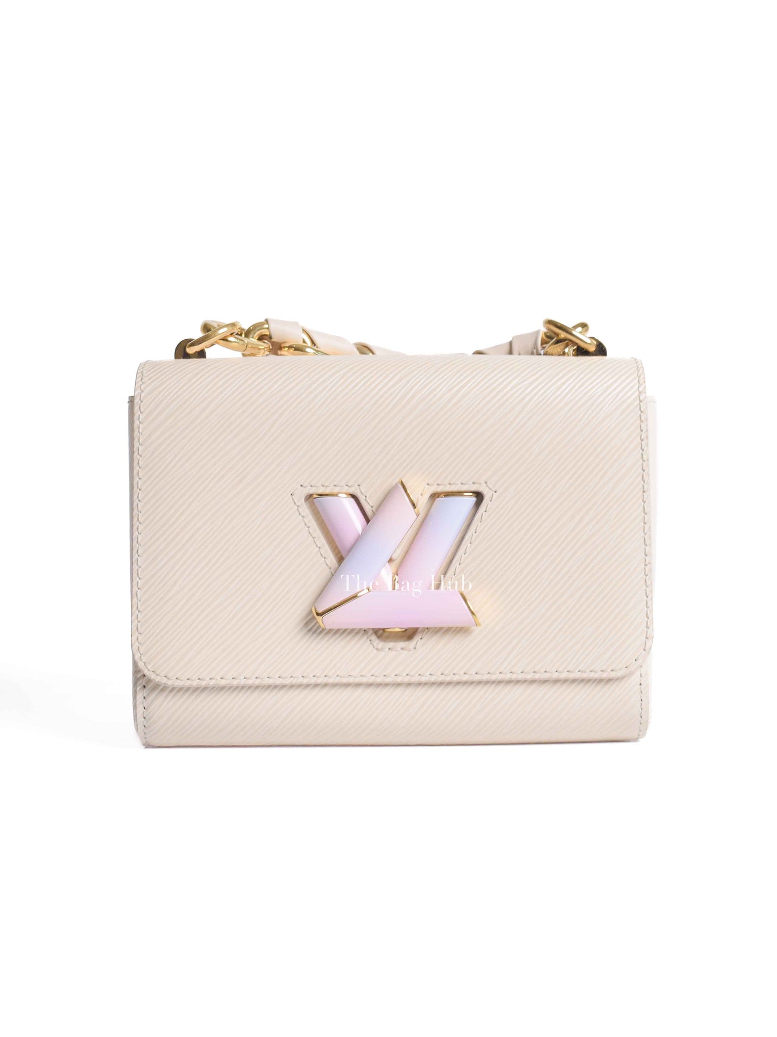 Louis Vuitton Quartz Epi PM Twist Braided Chain Shoulder Bag