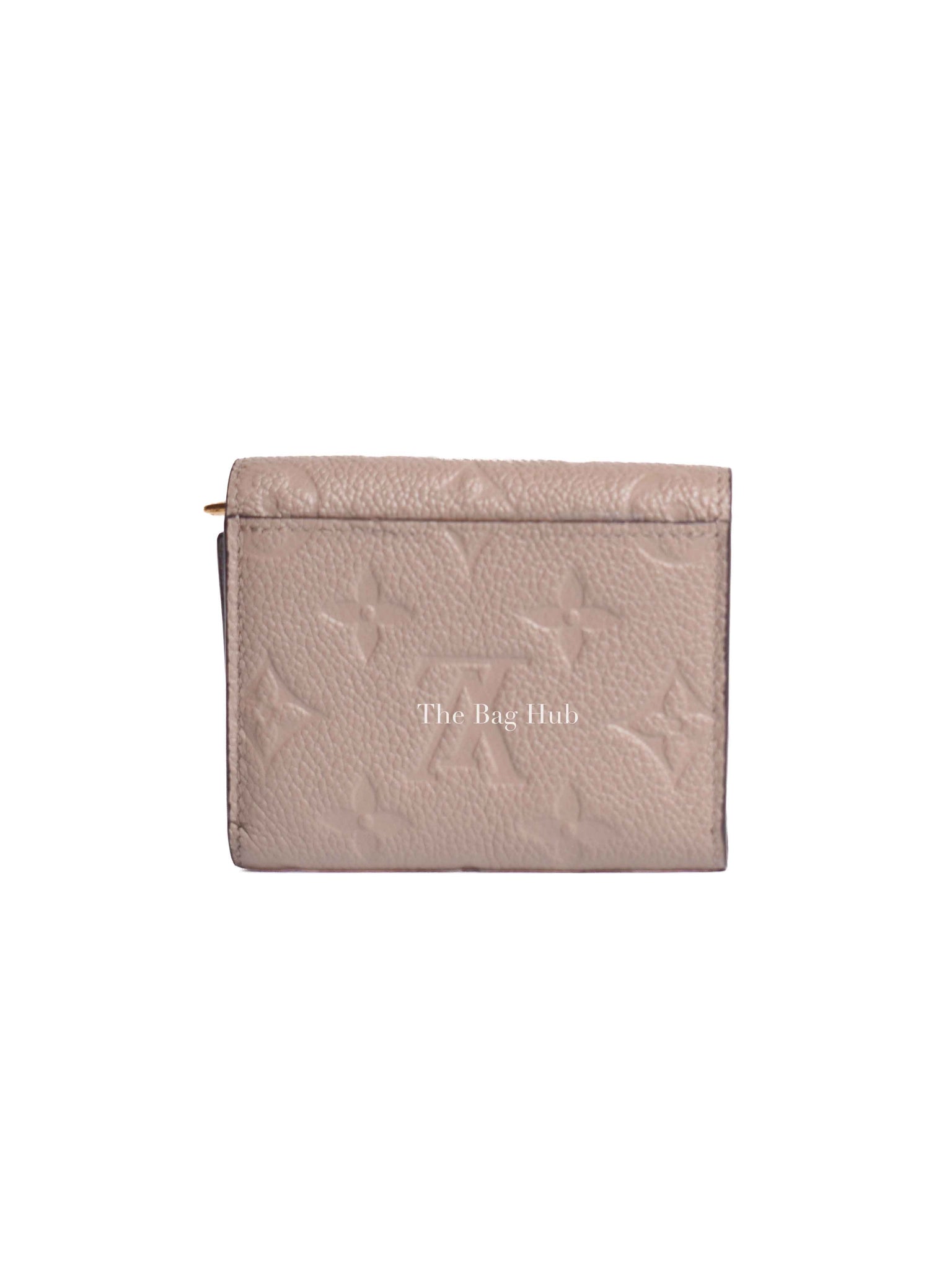 Louis Vuitton Turtledove Monogram Empreinte Leather Zoe Wallet