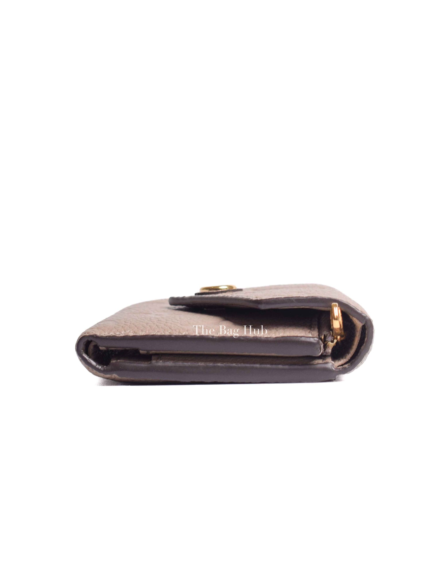 Louis Vuitton Turtledove Monogram Empreinte Leather Zoe Wallet