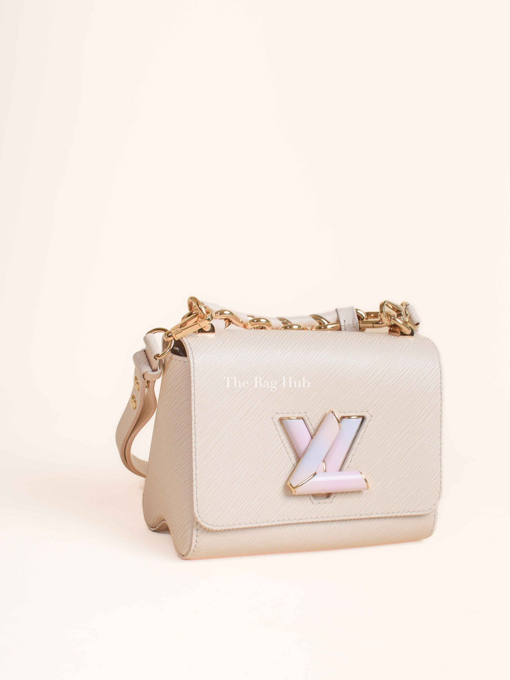 Louis Vuitton Quartz Epi PM Twist Braided Chain Shoulder Bag