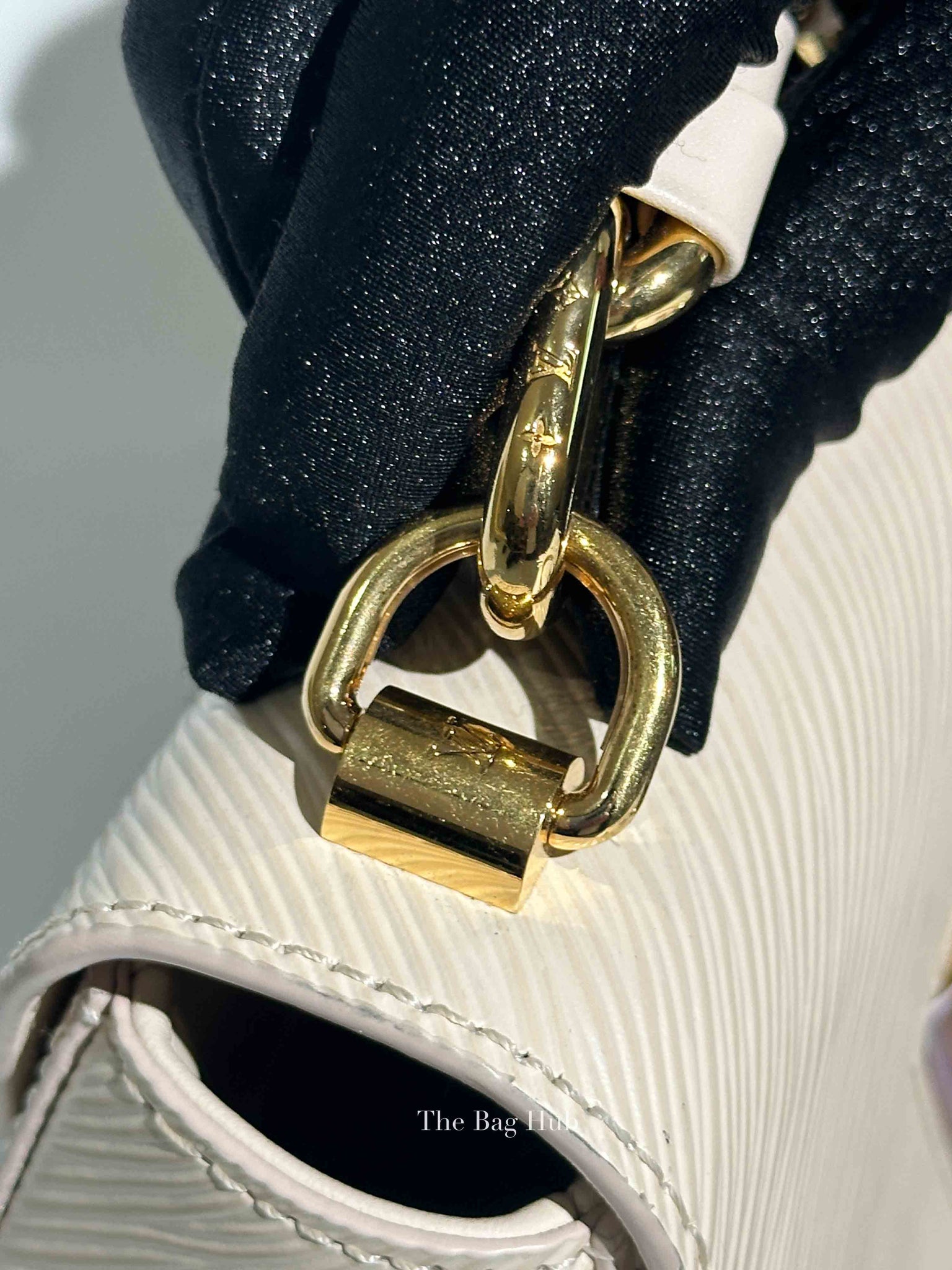 Louis Vuitton Quartz Epi PM Twist Braided Chain Shoulder Bag