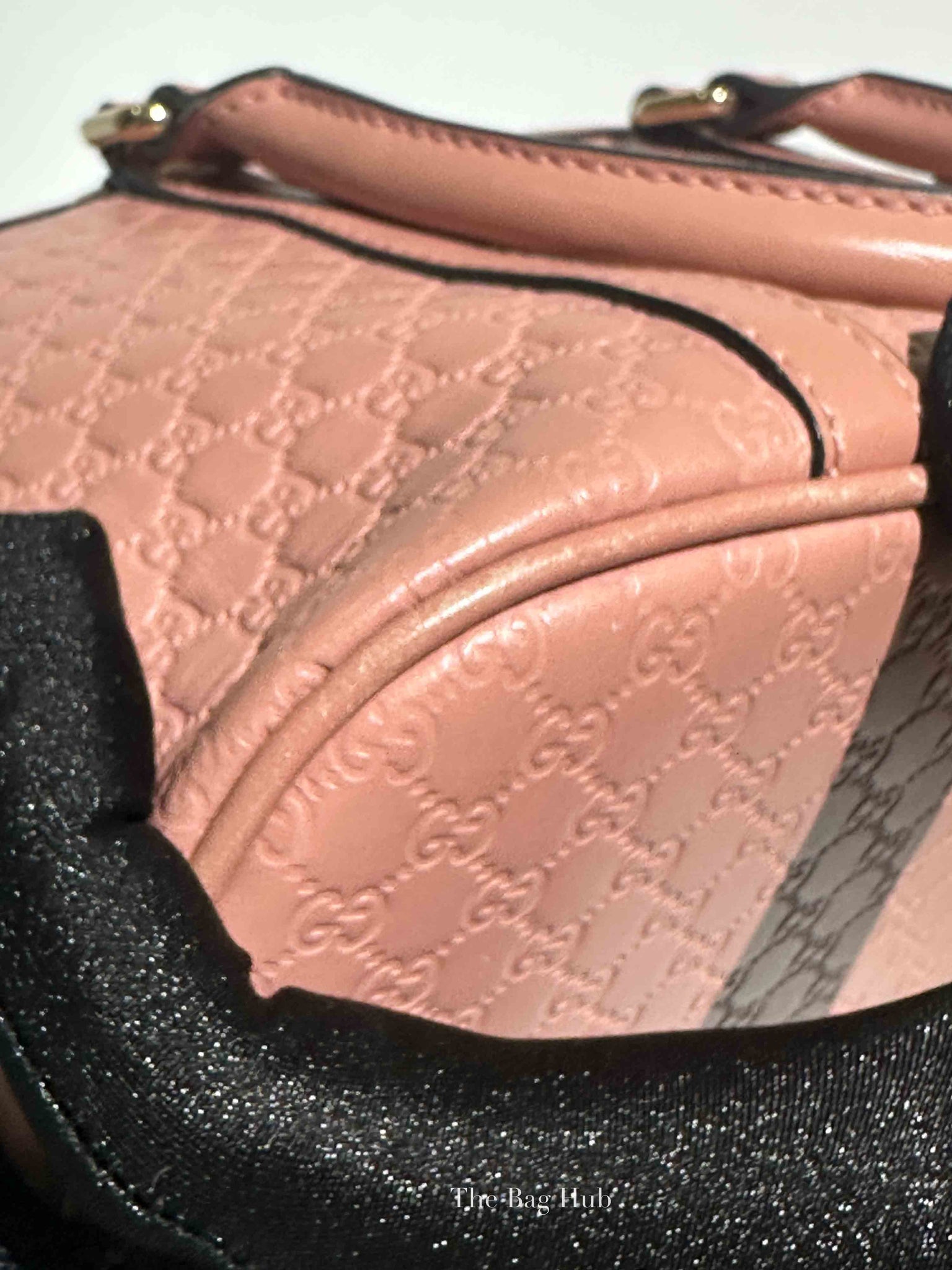 Gucci Pink Microguccisima Leather Mini Dome Bag