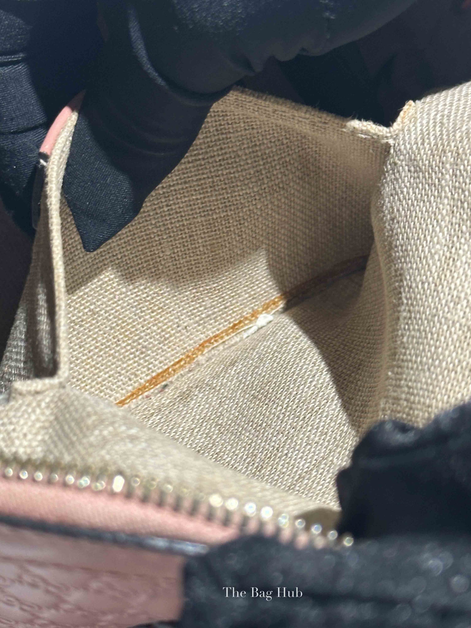 Gucci Pink Microguccisima Leather Mini Dome Bag