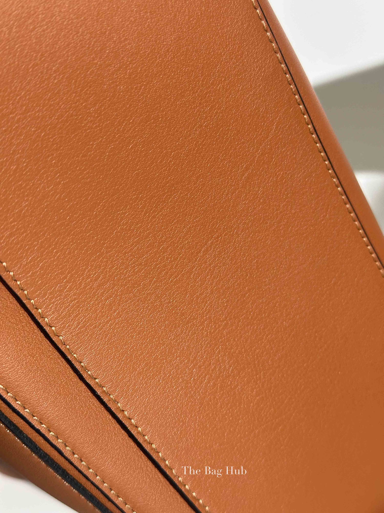 Loewe Tan Leather Small Puzzle Bag