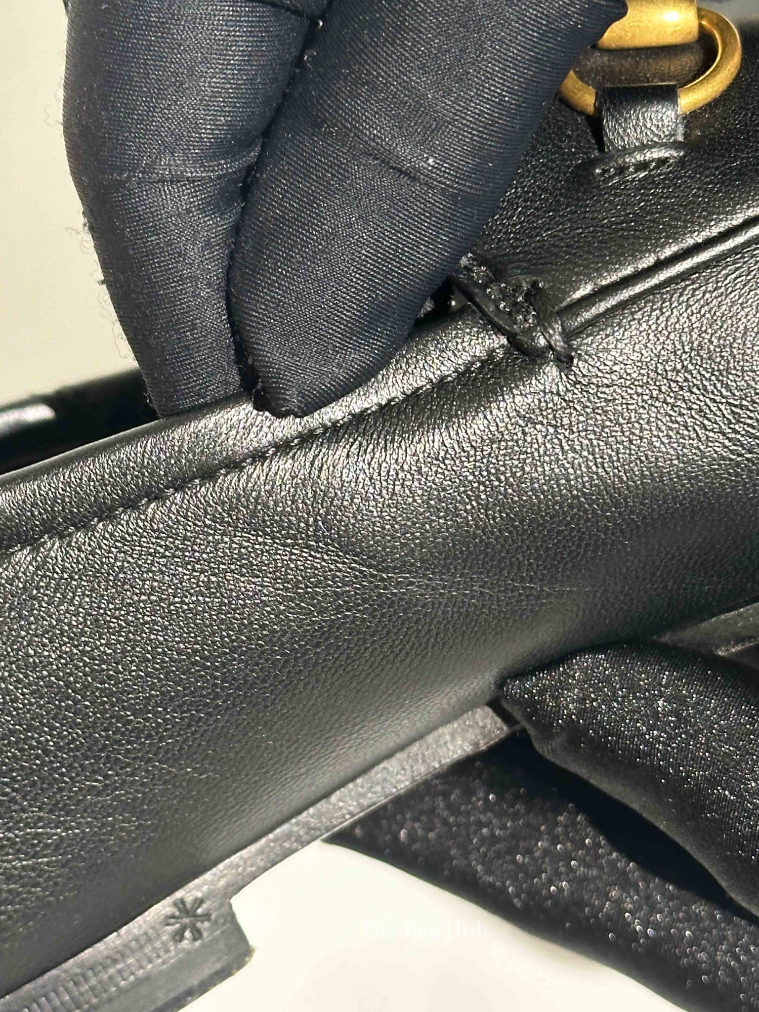 Gucci Black Leather Horsebit Women's Loafers Size 36.5