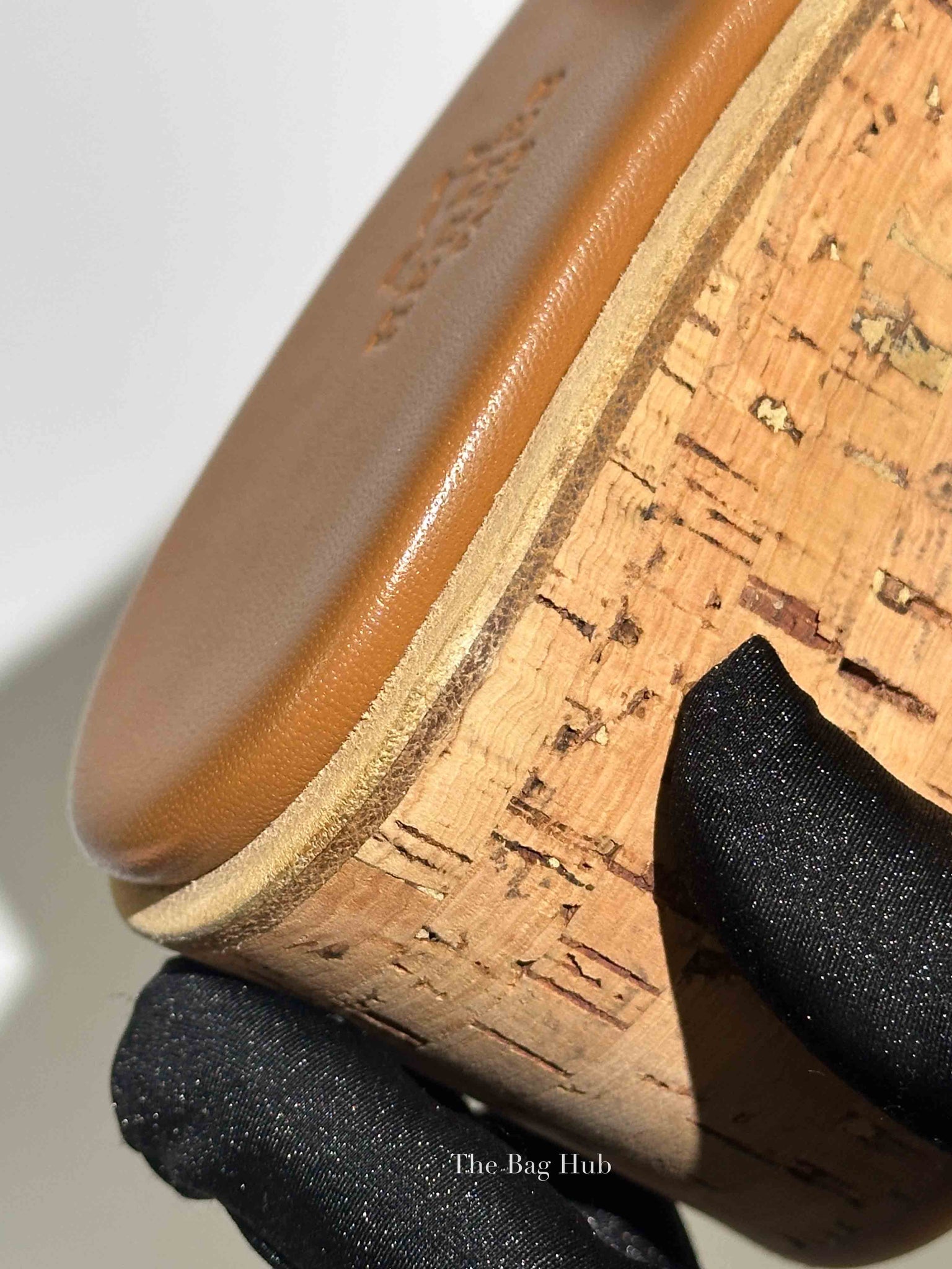 Hermes Naturel Leather Eze 30 Sandals Size 36