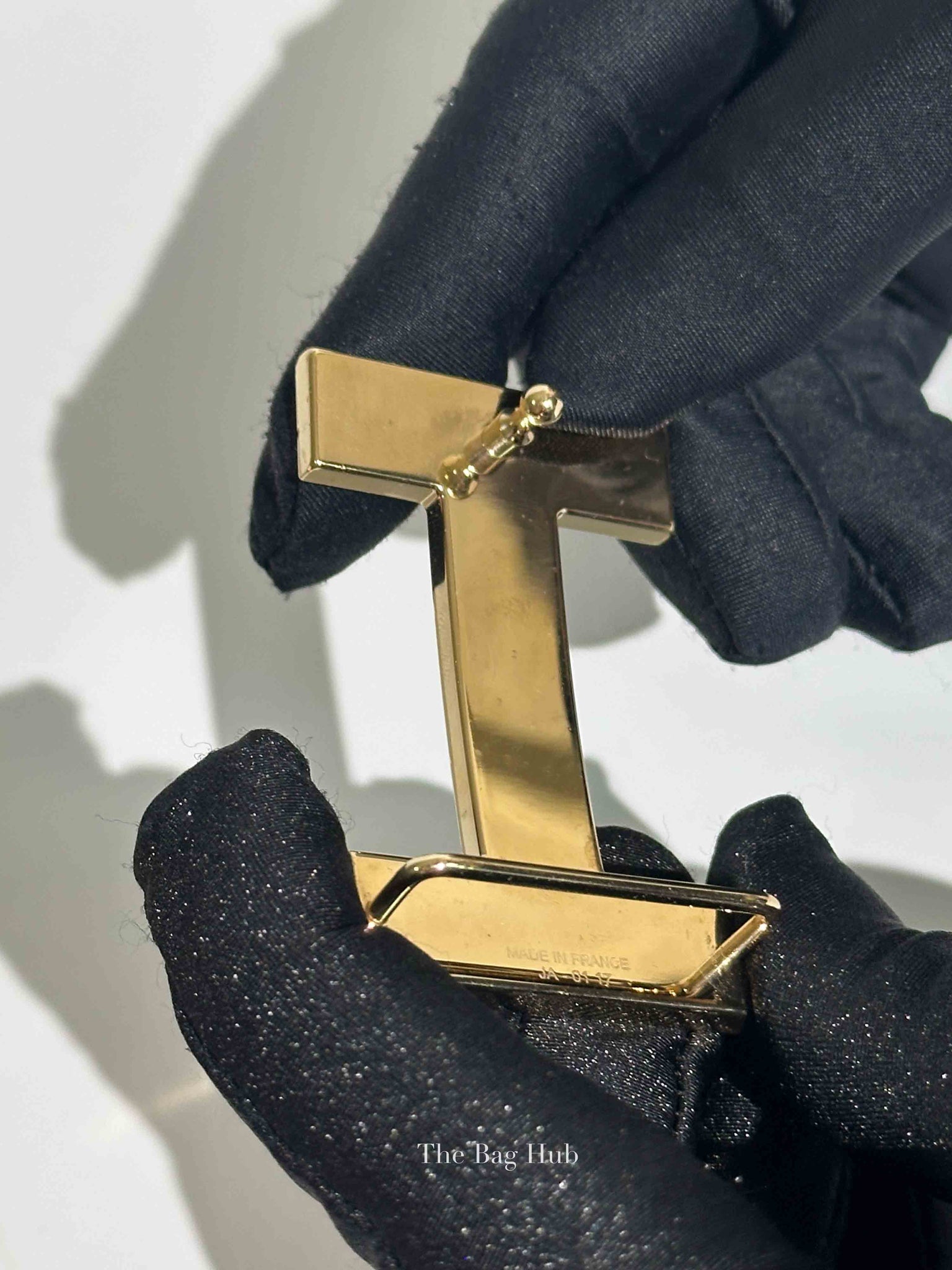 Hermes Gold Metal H Buckle Belt