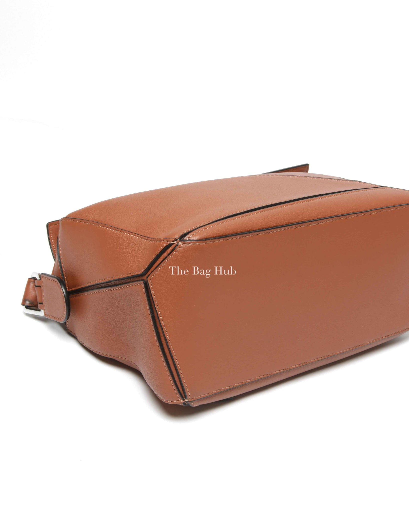 Loewe Tan Leather Small Puzzle Bag