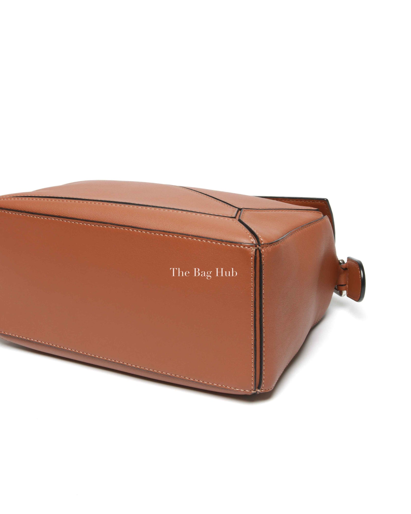 Loewe Tan Leather Small Puzzle Bag