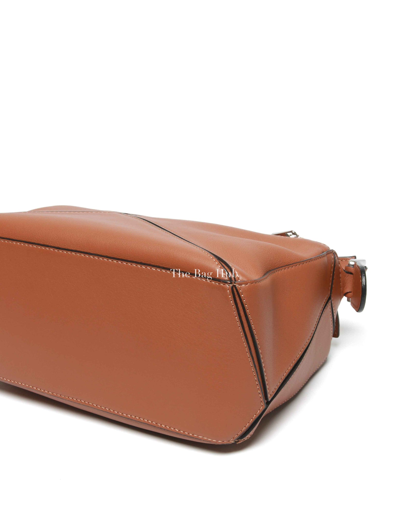 Loewe Tan Leather Small Puzzle Bag