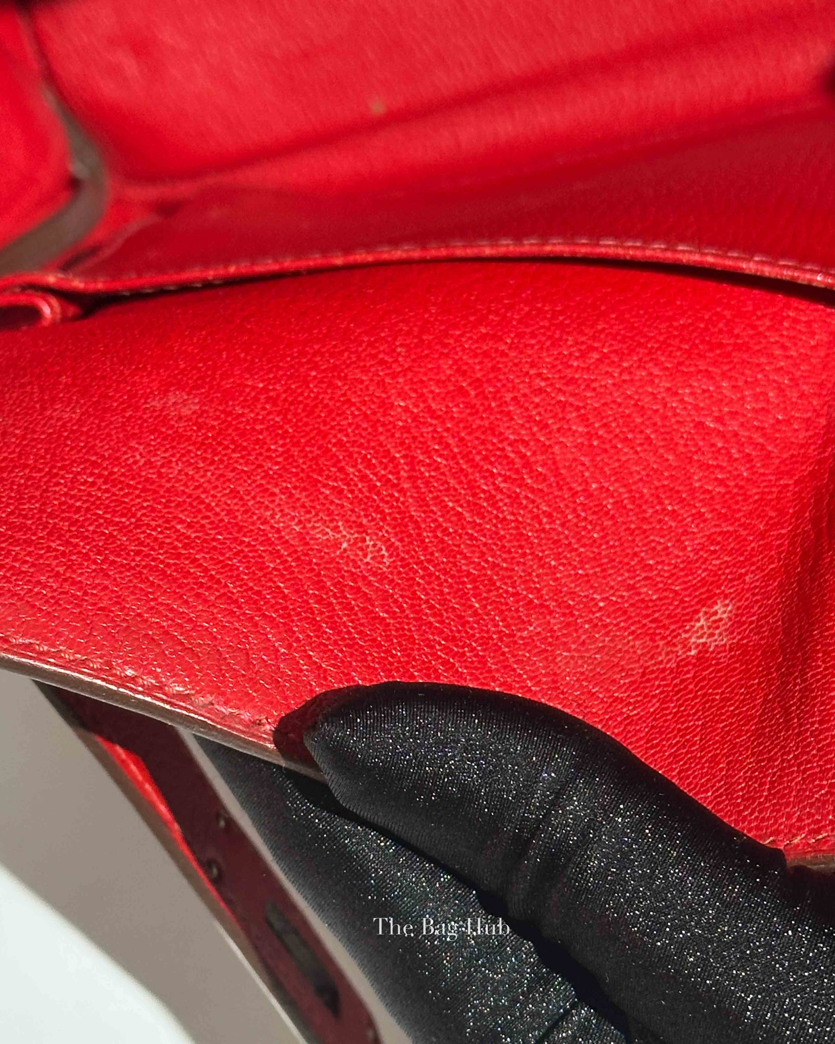 Hermes Rose Jaipur Leather Kelly 35 Bag PHW w/ Twilly w/o Strap