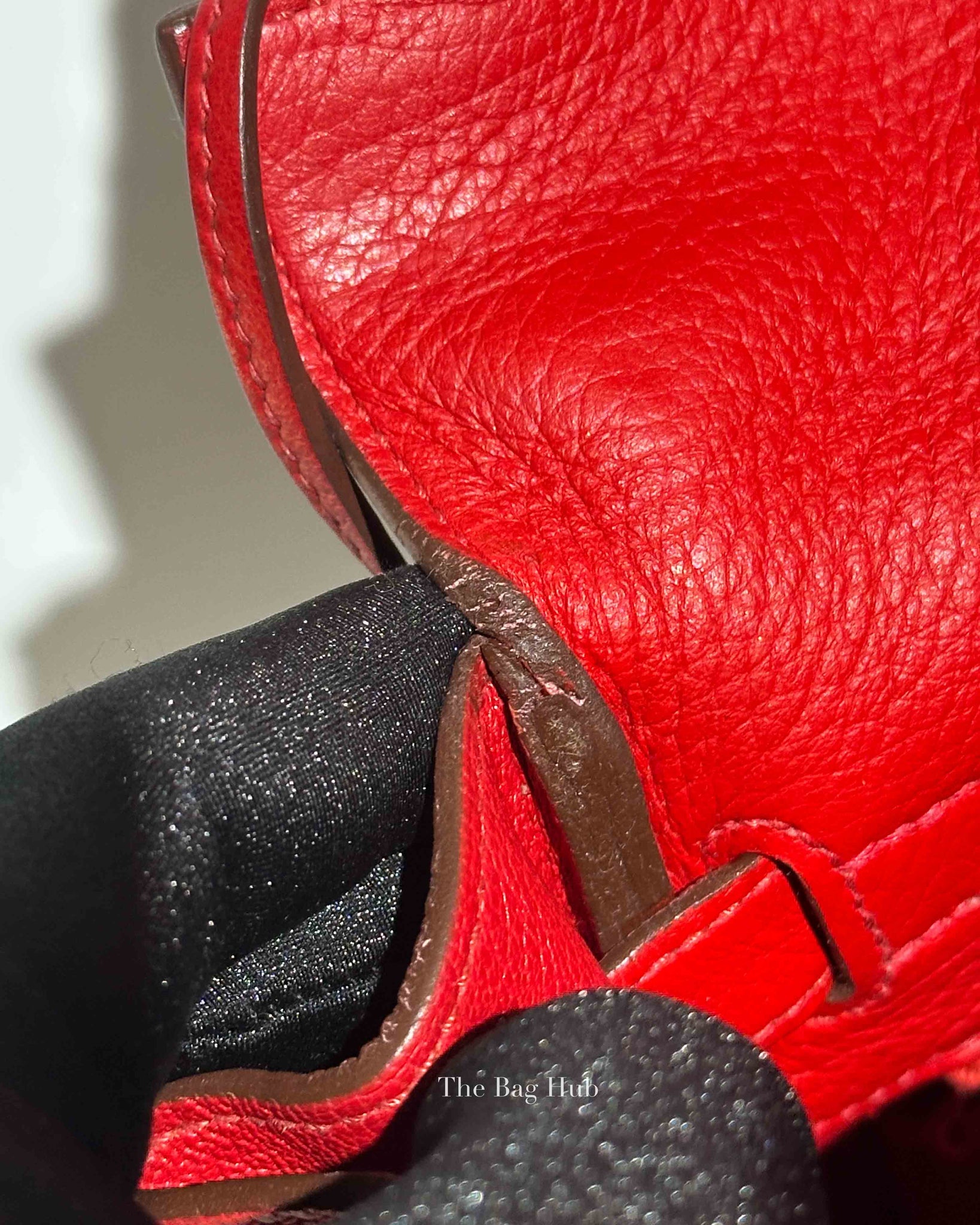 Hermes Rose Jaipur Leather Kelly 35 Bag PHW w/ Twilly w/o Strap