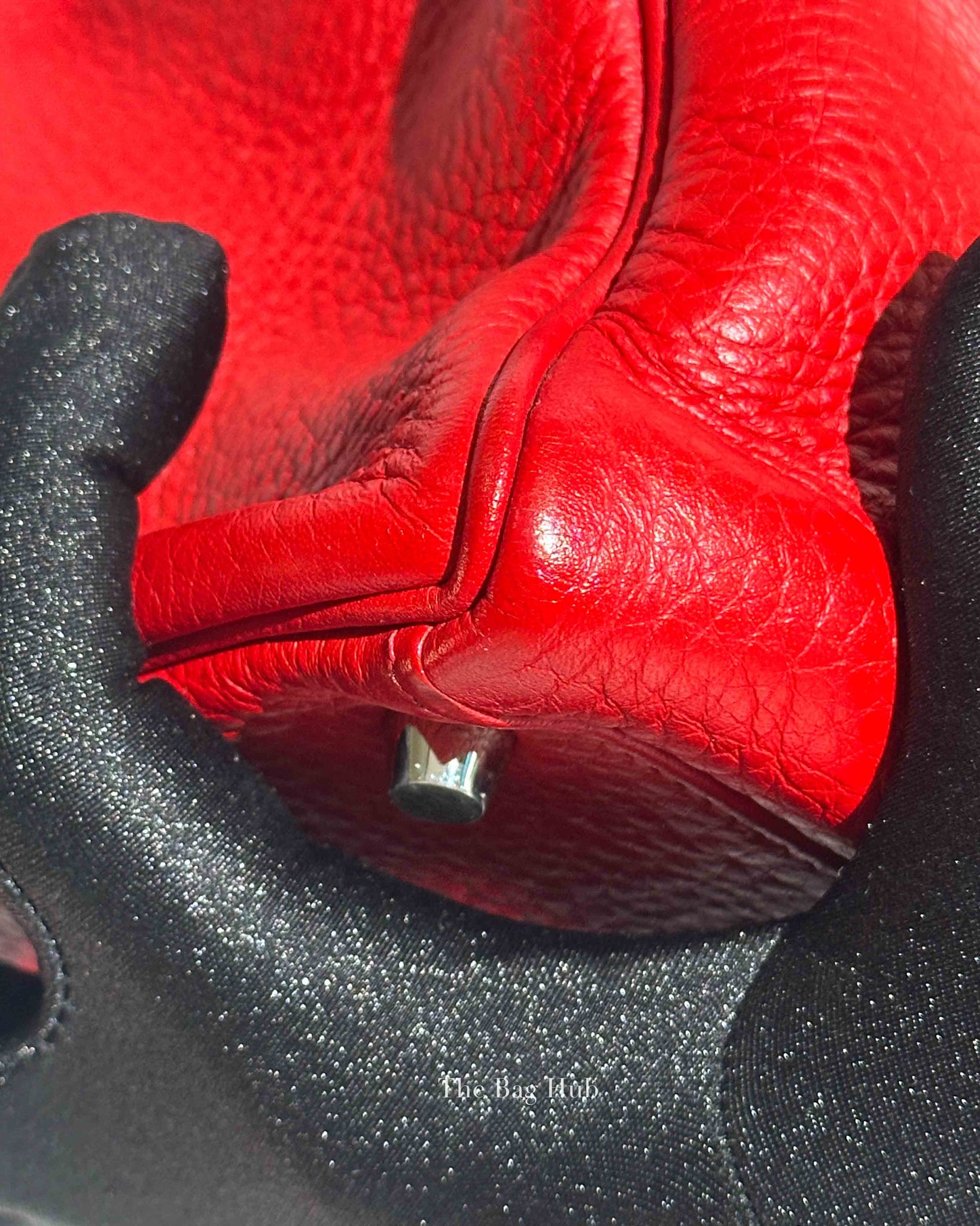 Hermes Rose Jaipur Leather Kelly 35 Bag PHW w/ Twilly w/o Strap