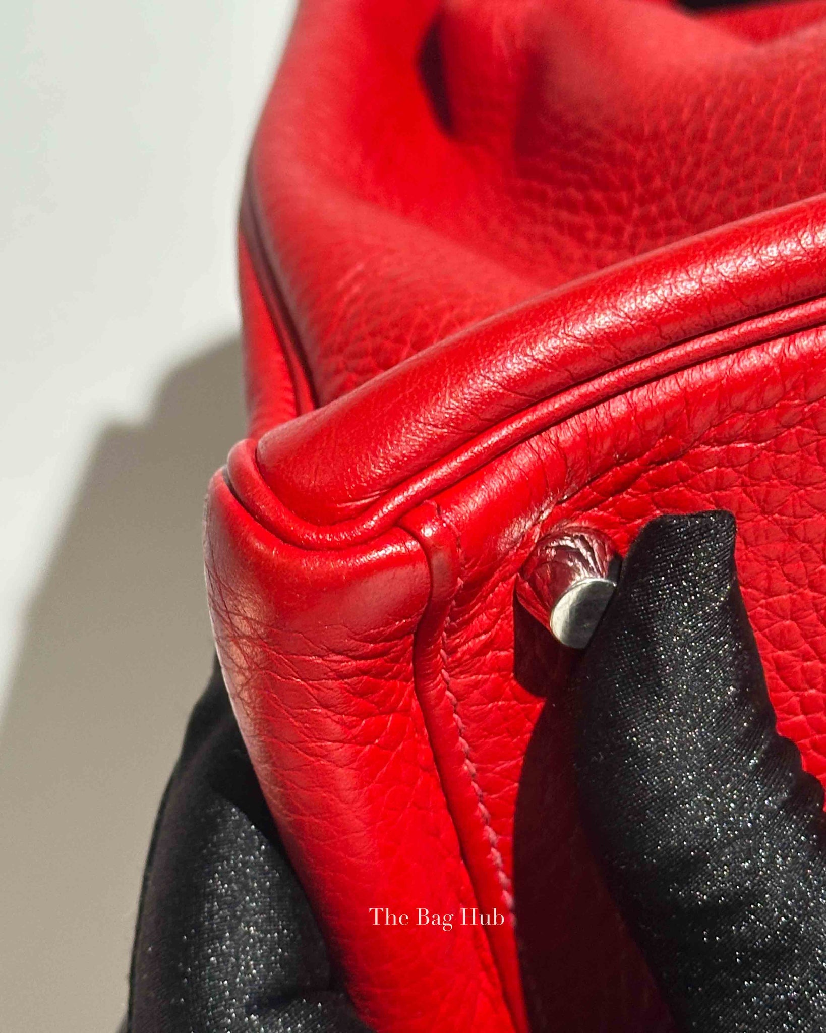 Hermes Rose Jaipur Leather Kelly 35 Bag PHW w/ Twilly w/o Strap