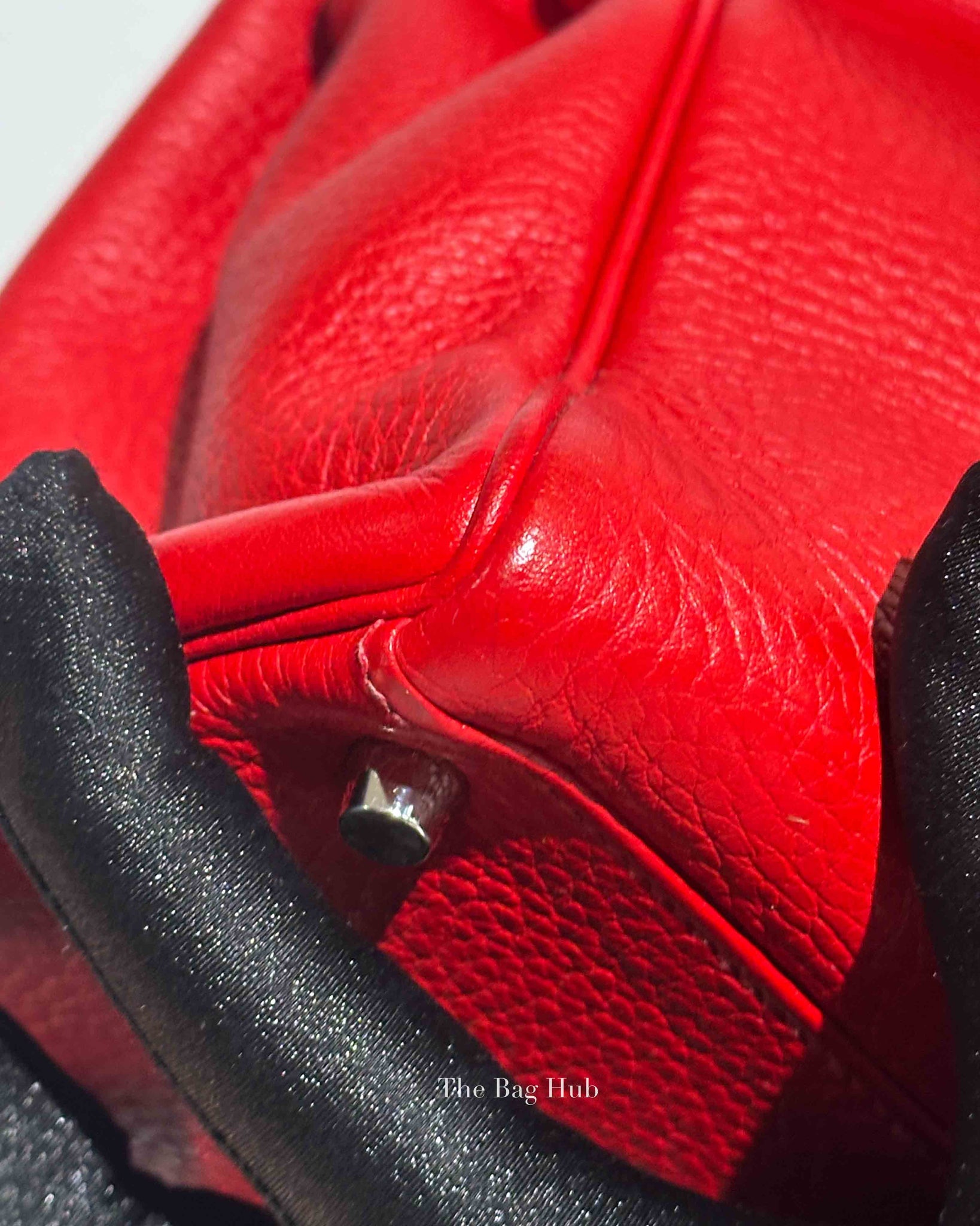 Hermes Rose Jaipur Leather Kelly 35 Bag PHW w/ Twilly w/o Strap