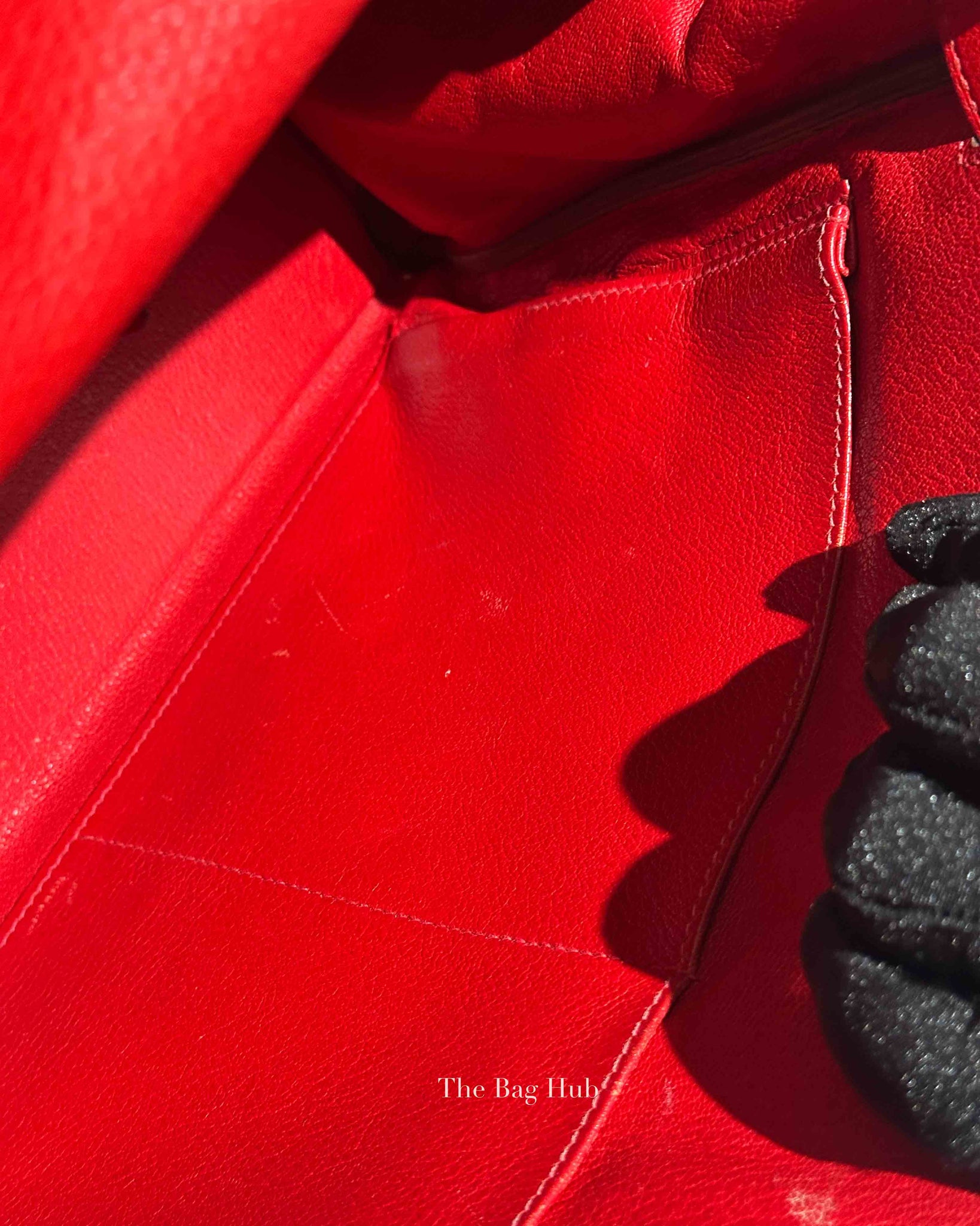 Hermes Rose Jaipur Leather Kelly 35 Bag PHW w/ Twilly w/o Strap