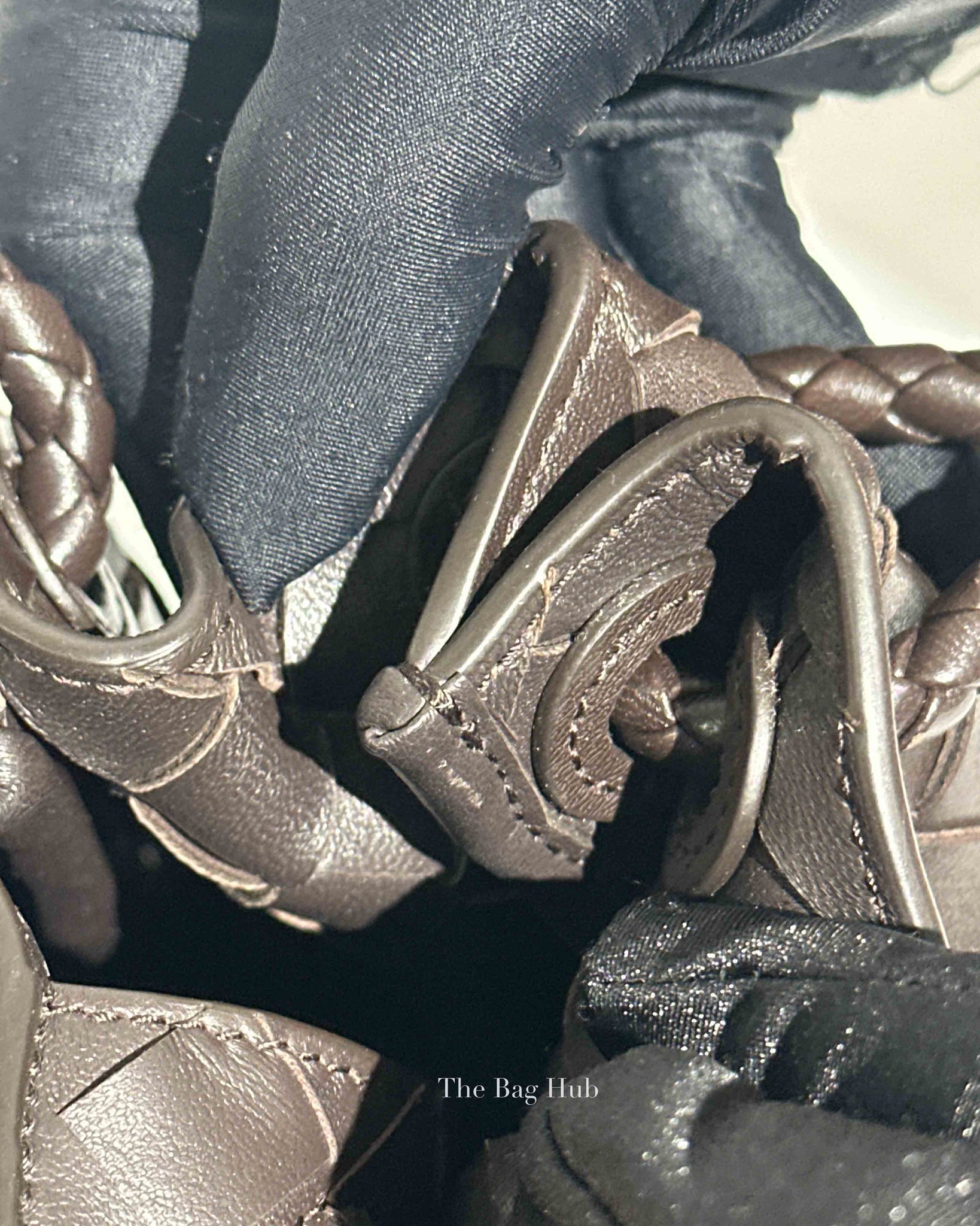 Bottega Veneta Fondant Nappa Intrecciato Small Parachute Bag